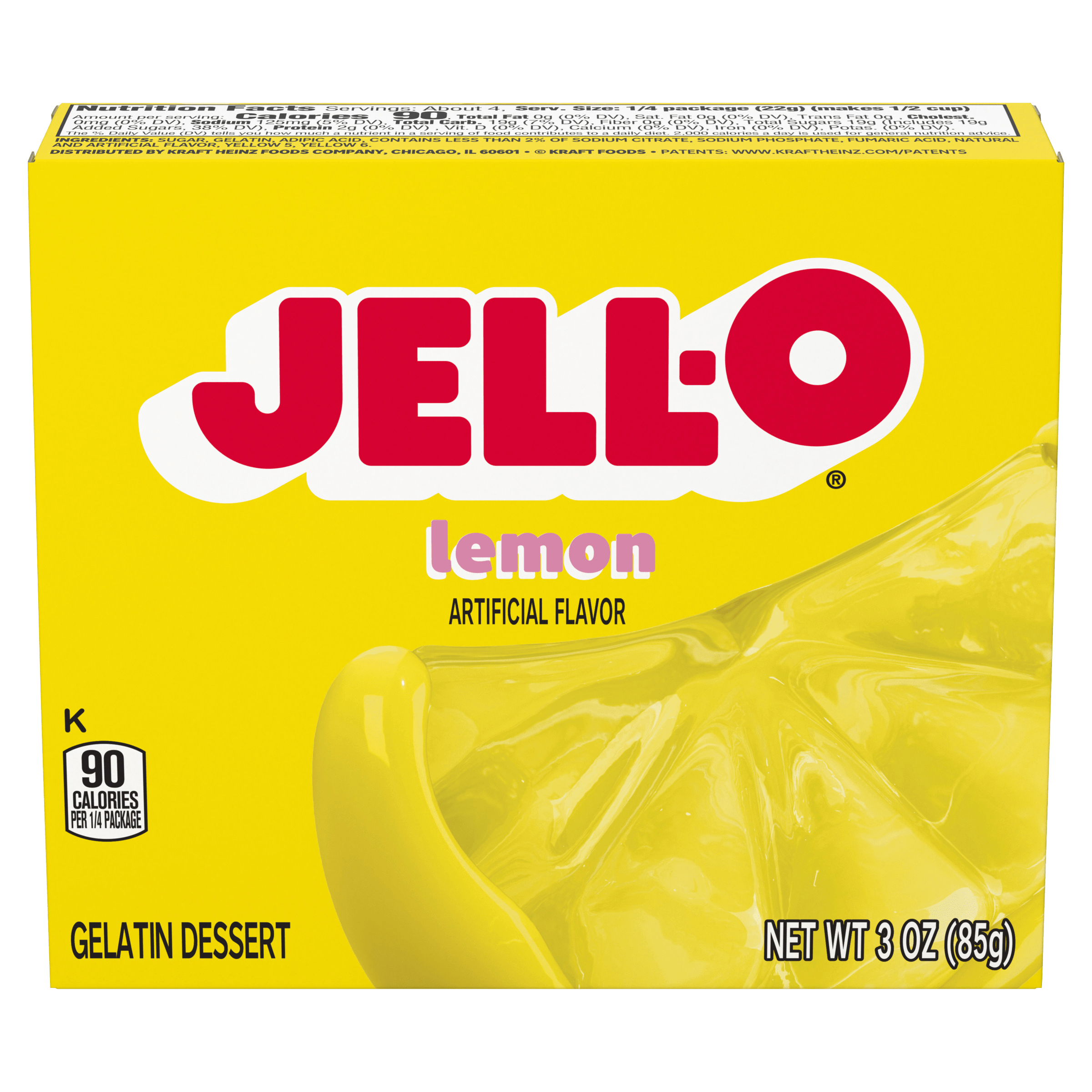 Lemon Gelatin Dessert Mix