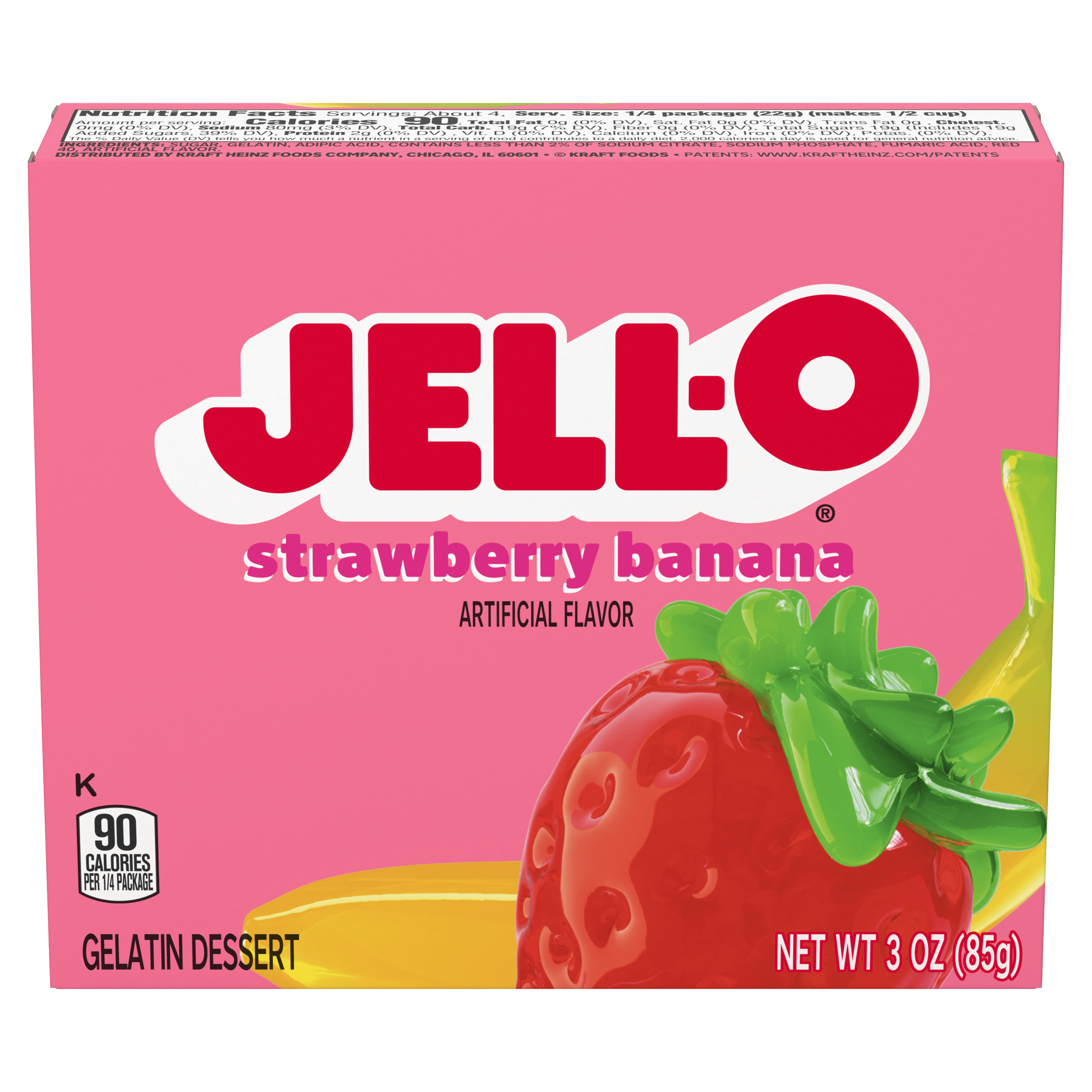 Cherry Gelatin Dessert Mix JellO Products Heinz®