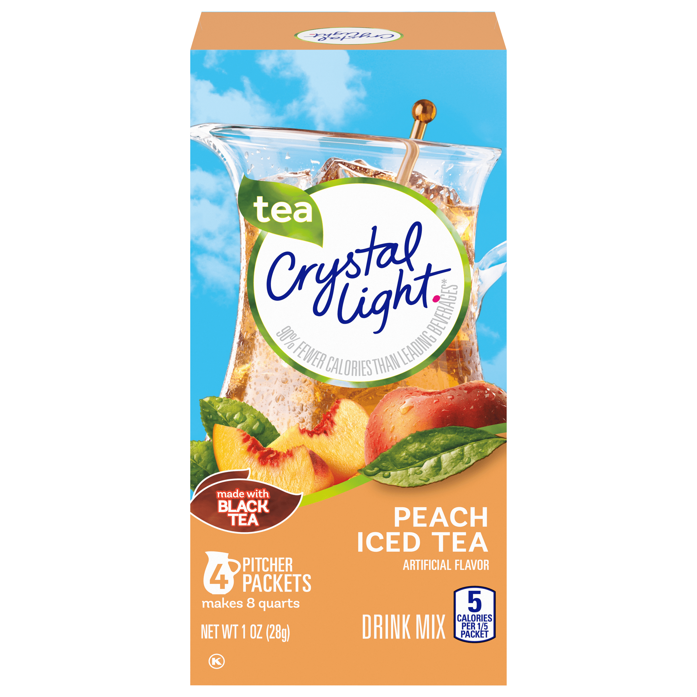 Peach Iced Tea Artificially Flavored Powdered Drink Mix