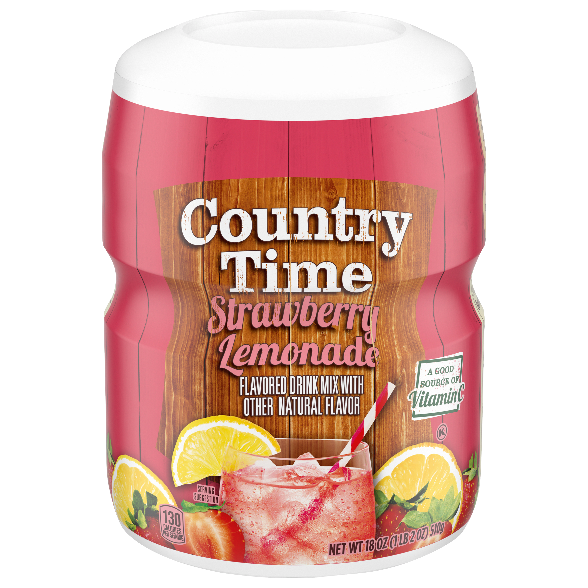 Strawberry Lemonade Naturally Flavored Powdered Drink Mix