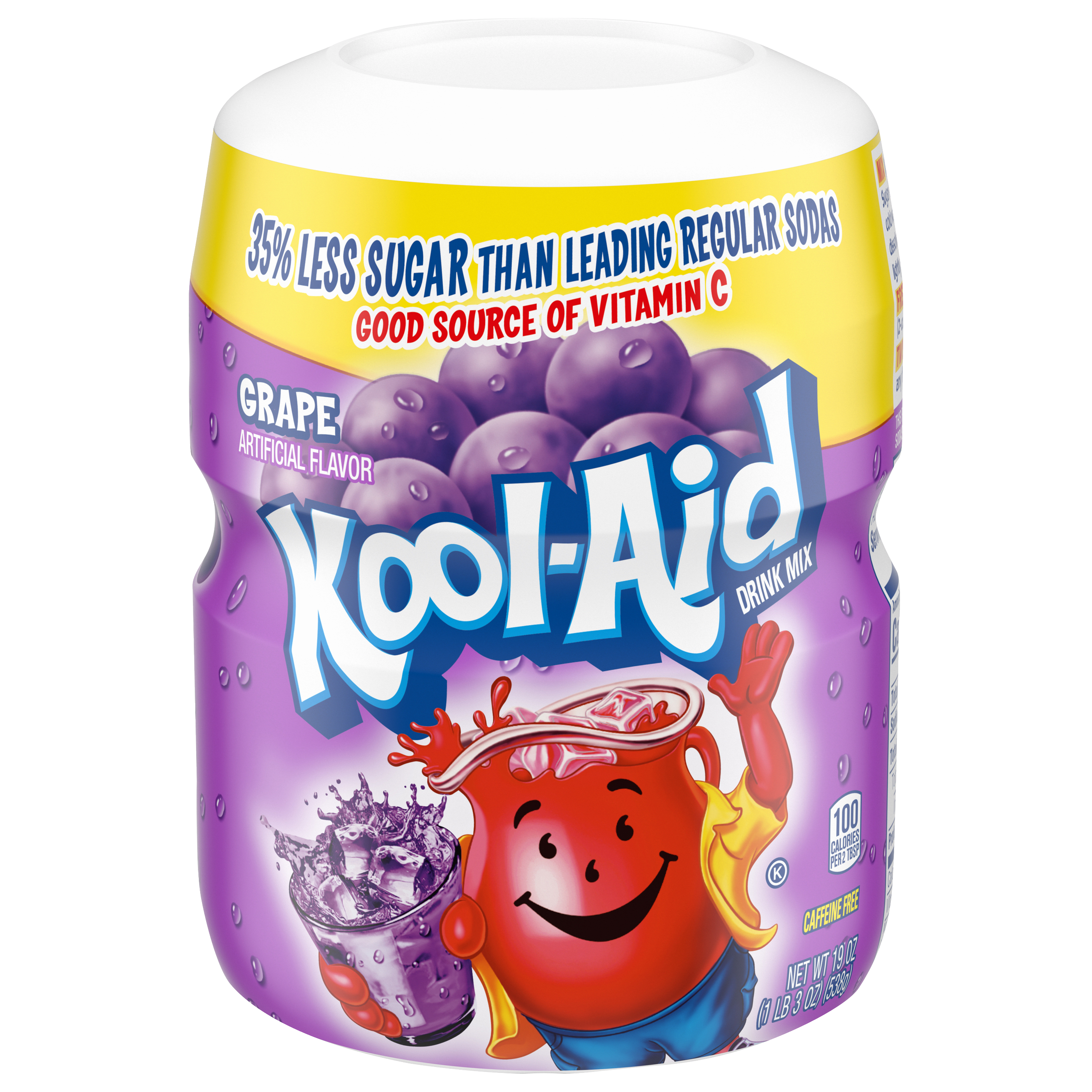 Sugar-Sweetened Grape Artificially Flavored Powdered Soft Drink Mix