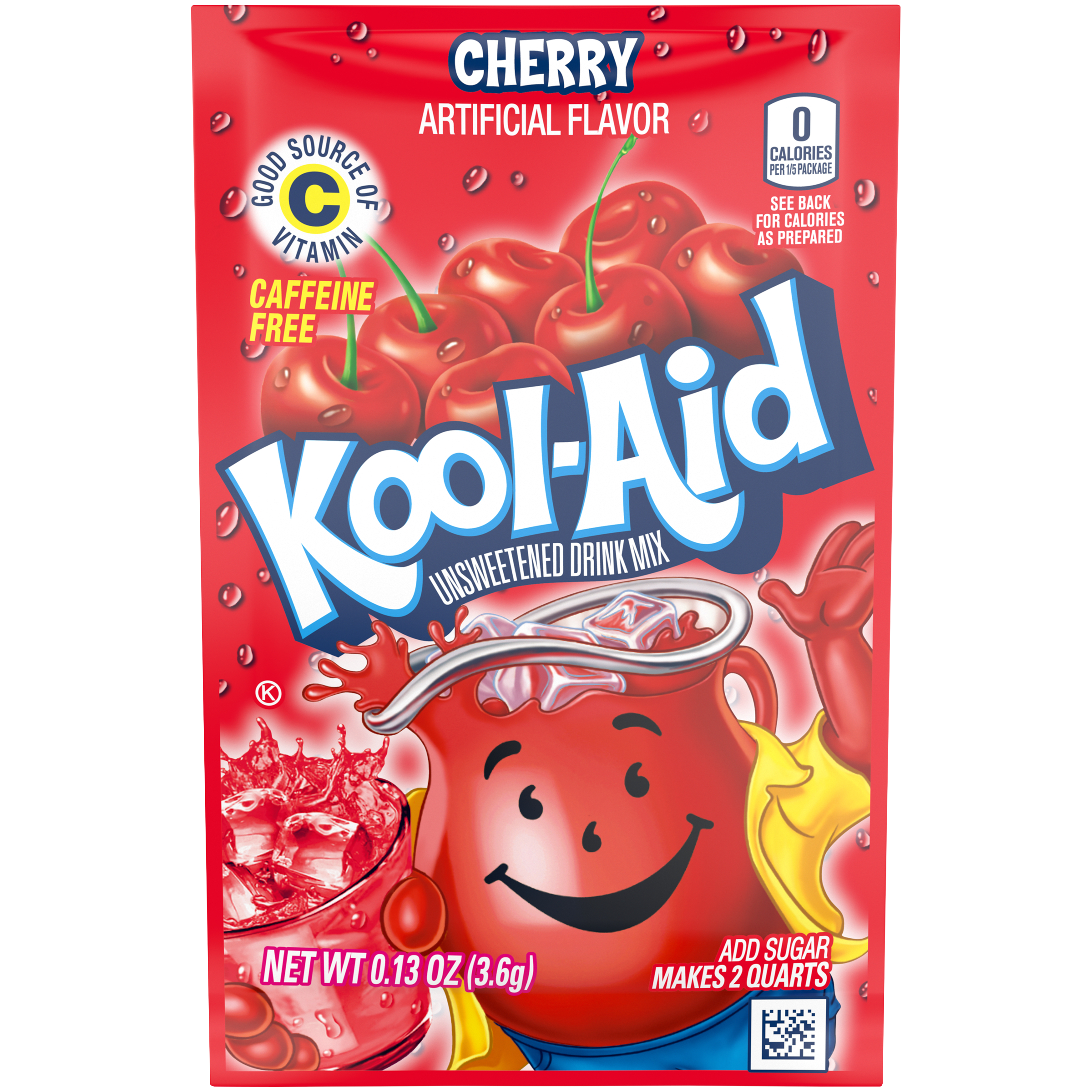 Unsweetened Cherry Artificially Flavored Powdered Soft Drink Mix