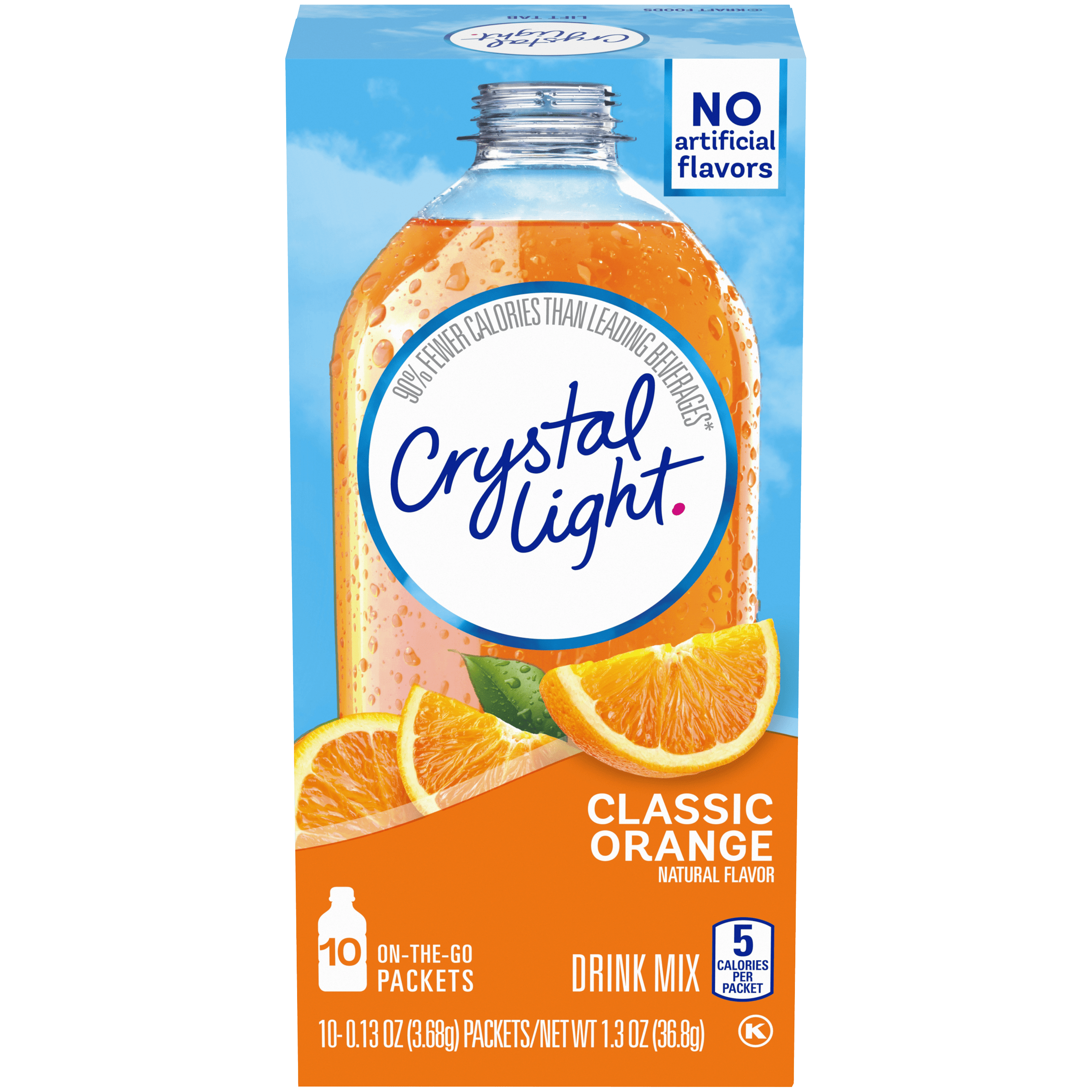 Classic Orange Naturally Flavored Powdered Drink Mix