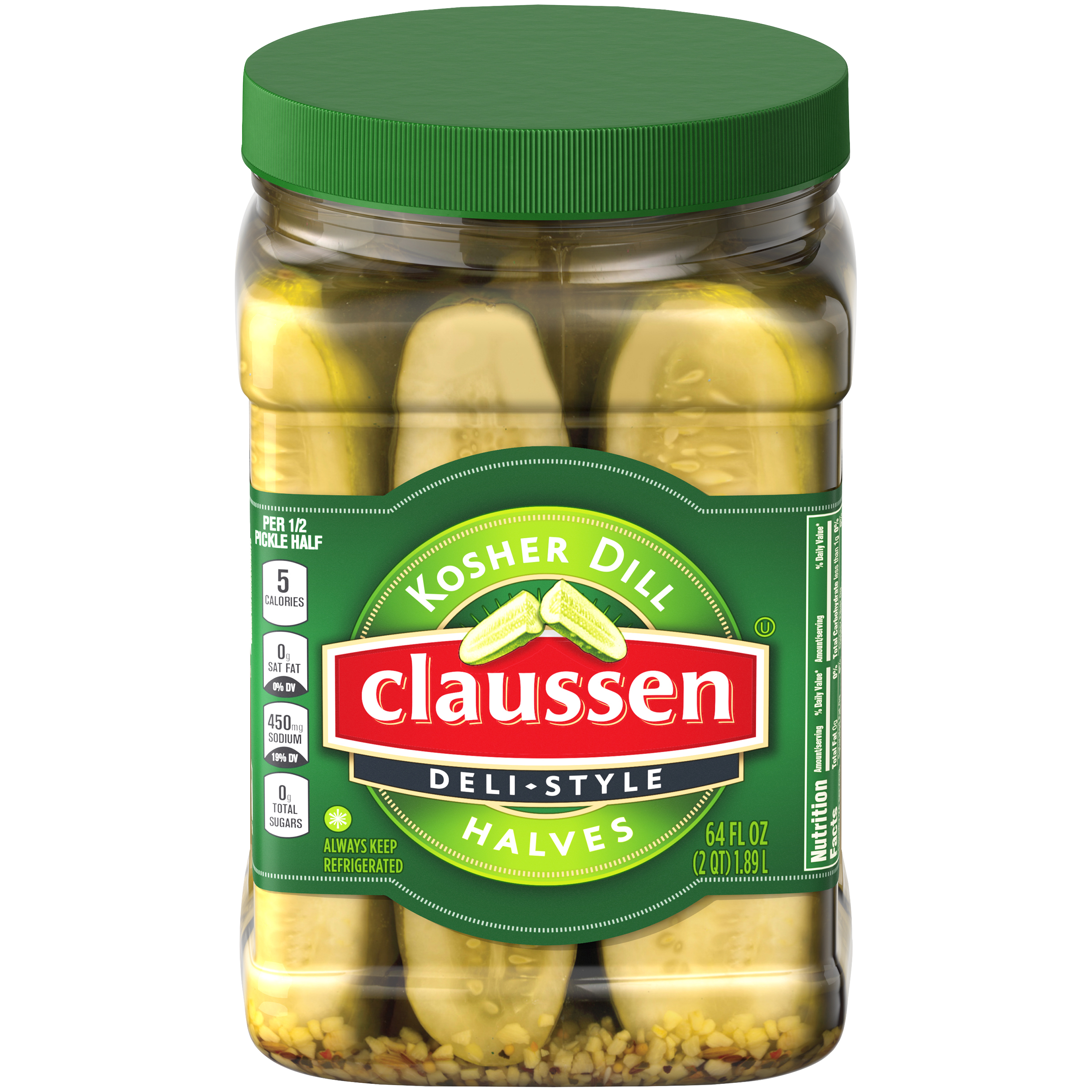 Kosher Dill Deli-Style Pickle Halves