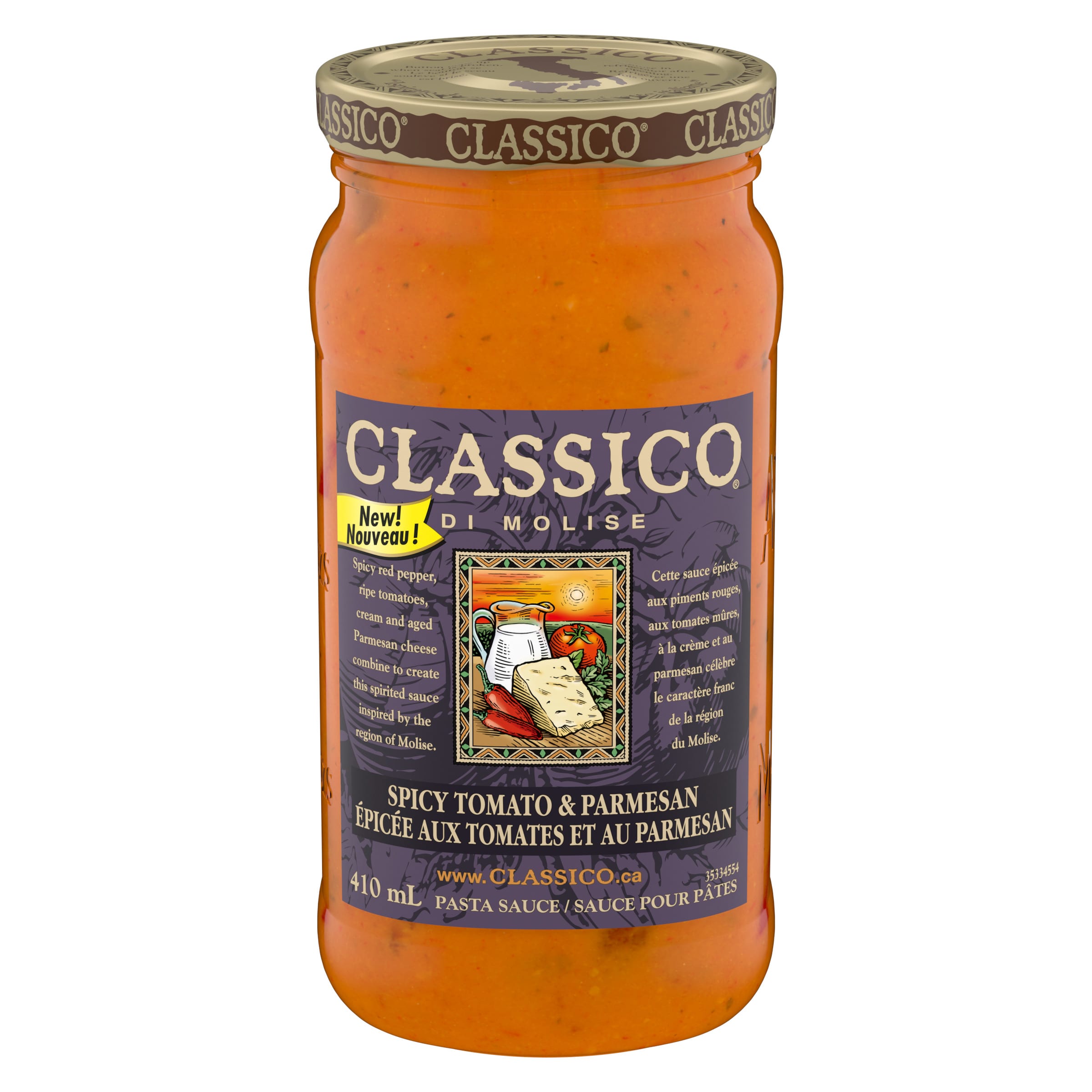 Di Molise Spicy Tomato & Parmesan Pasta Sauce