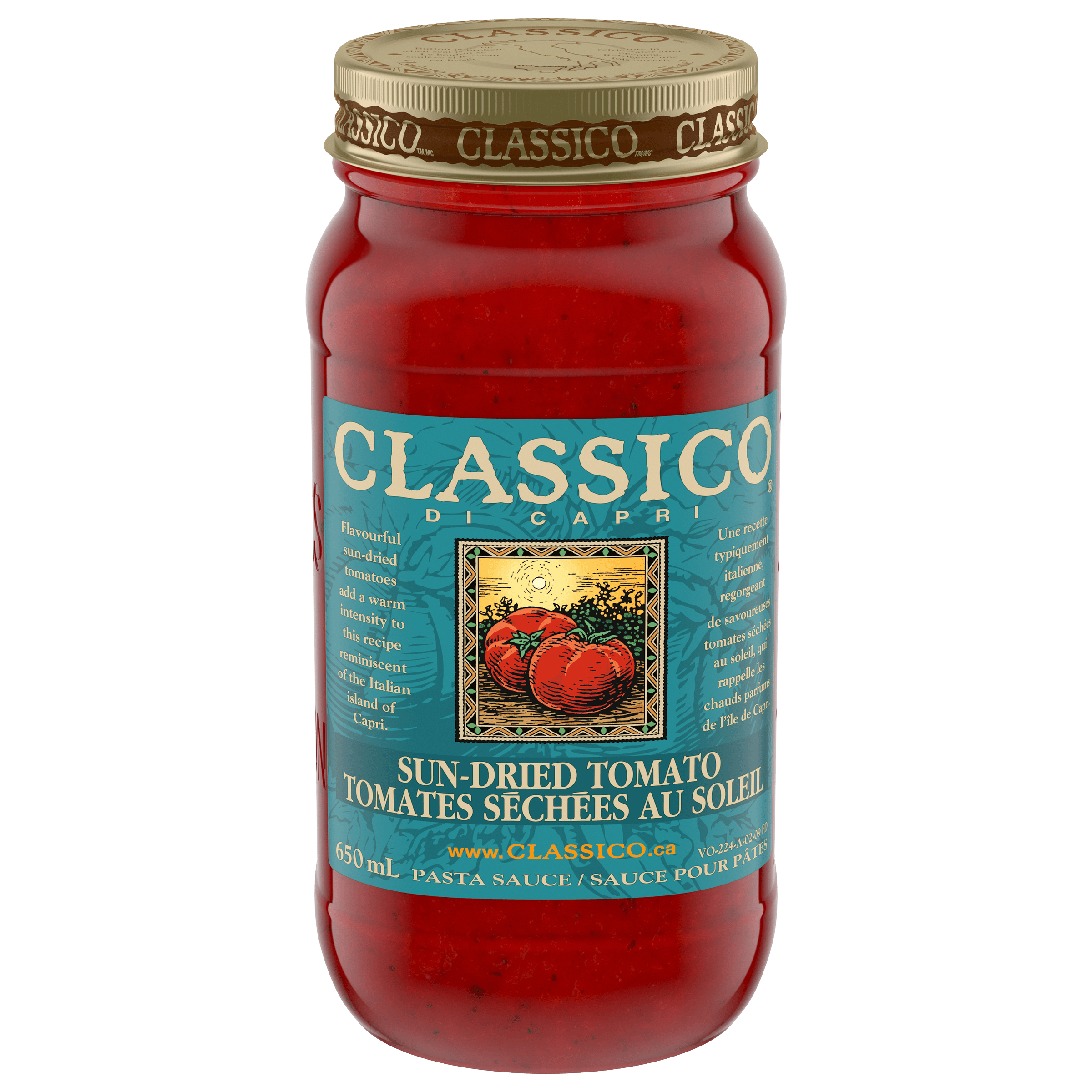 Di Capri Sun-Dried Tomato Pasta Sauce