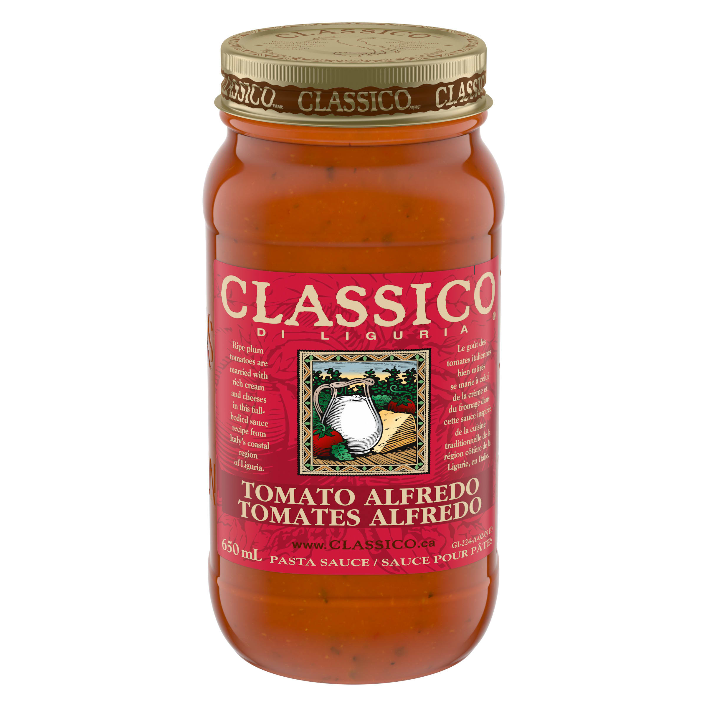 Tomato & Basil Spaghetti Pasta Sauce Classico Products Heinz® Canada