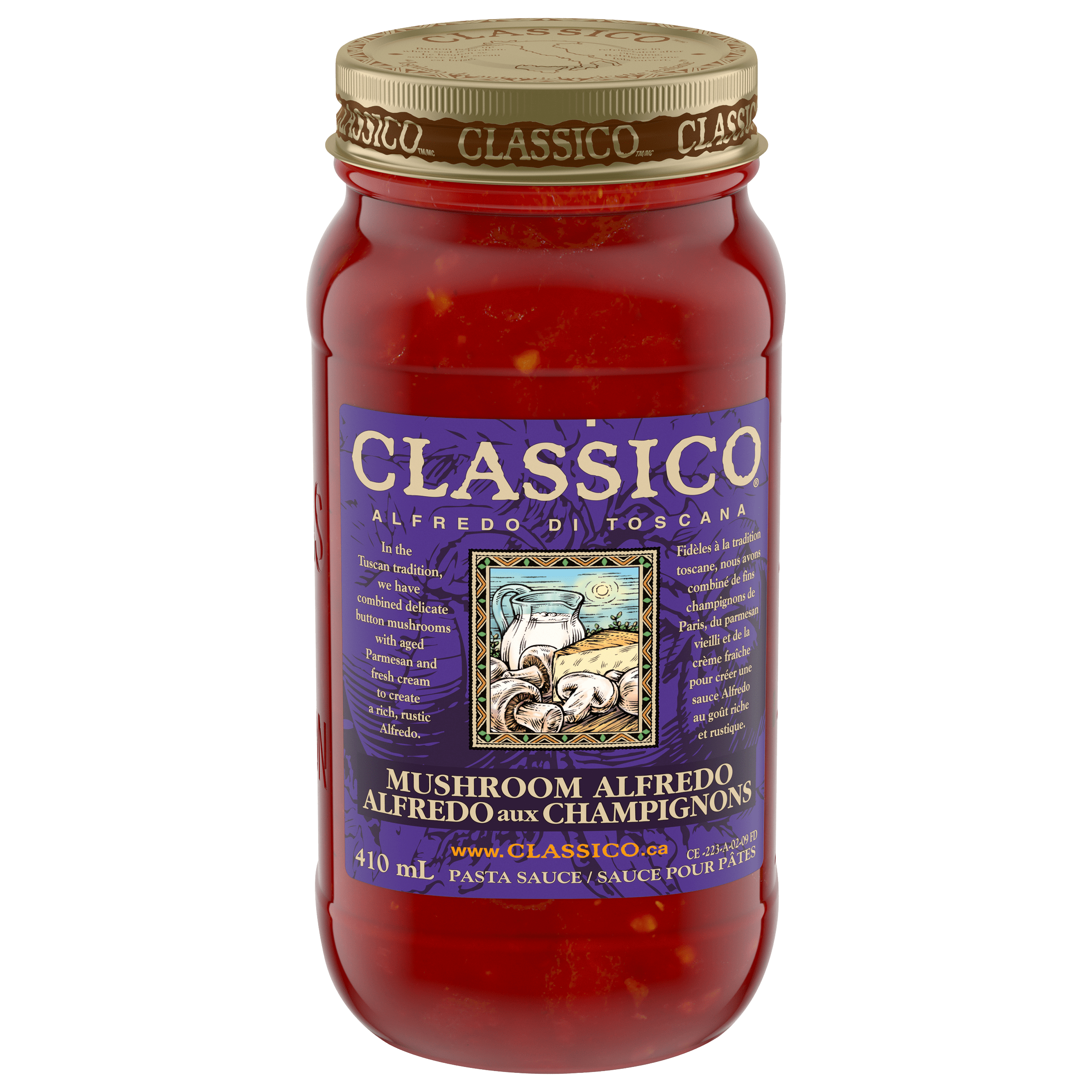 Di Lucca Tuscan-Style Olive & Garlic Pasta Sauce