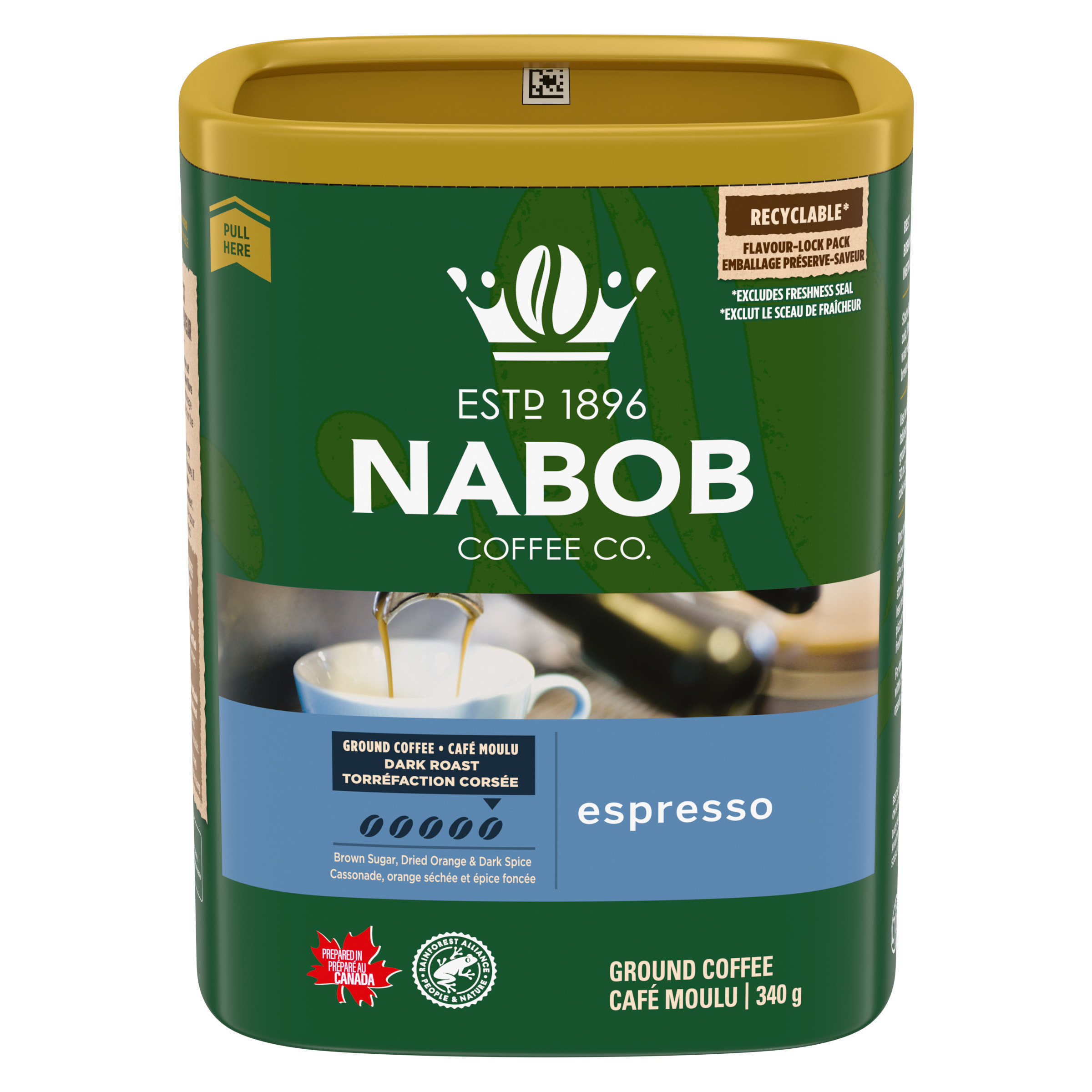 Nabob Dark Roast Espresso Ground Coffee