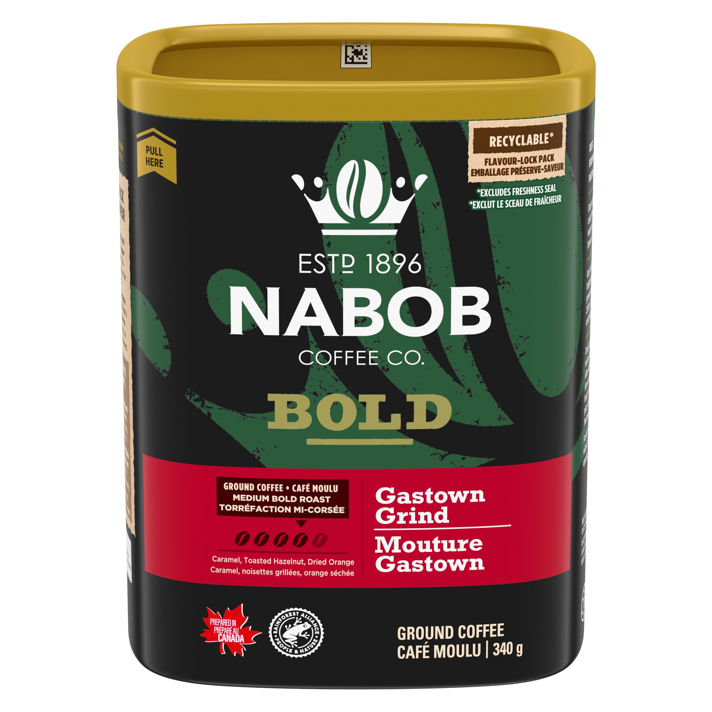 Nabob Medium Bold Roast Gastown Grind Ground Coffee