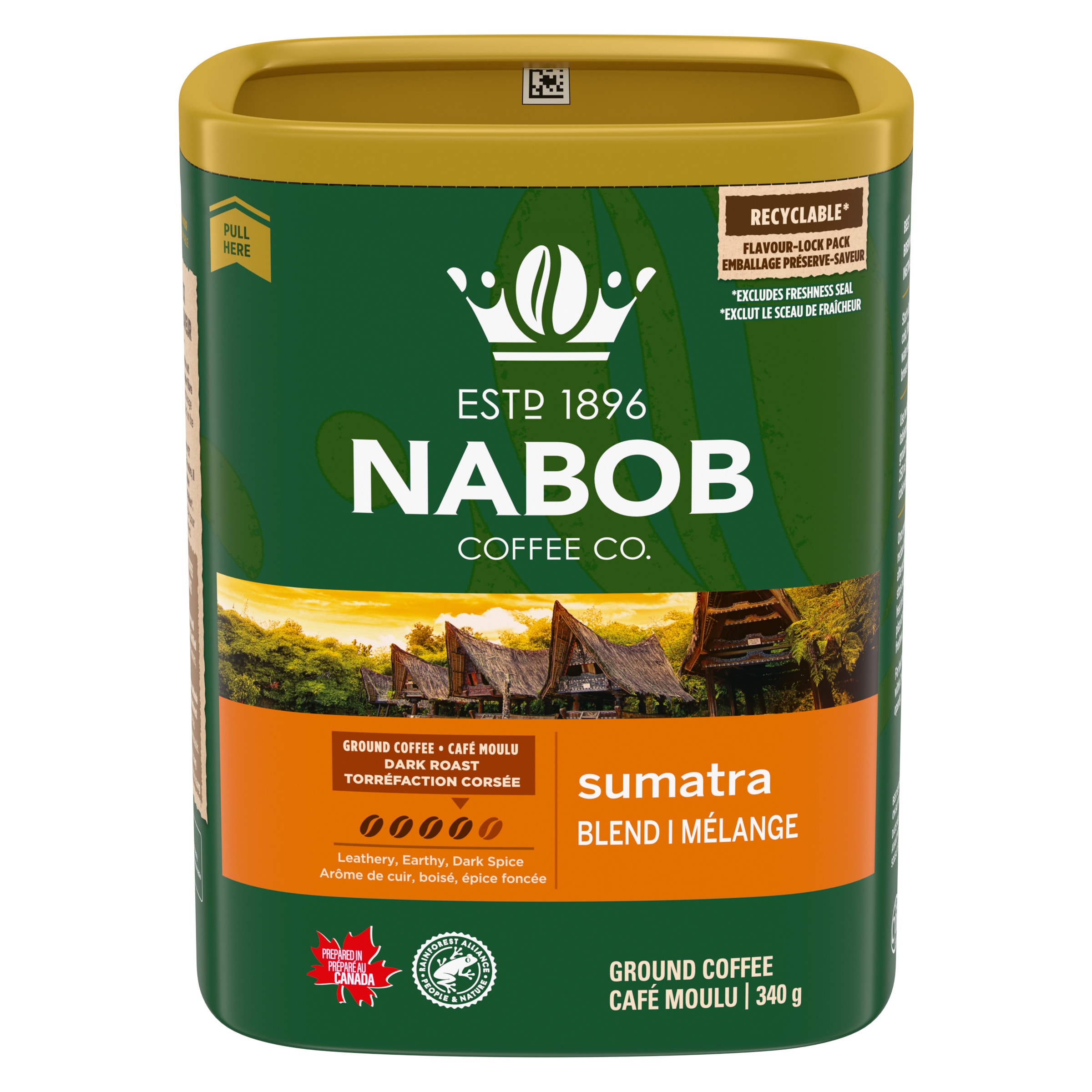 Nabob Dark Roast Sumatra Ground Coffee