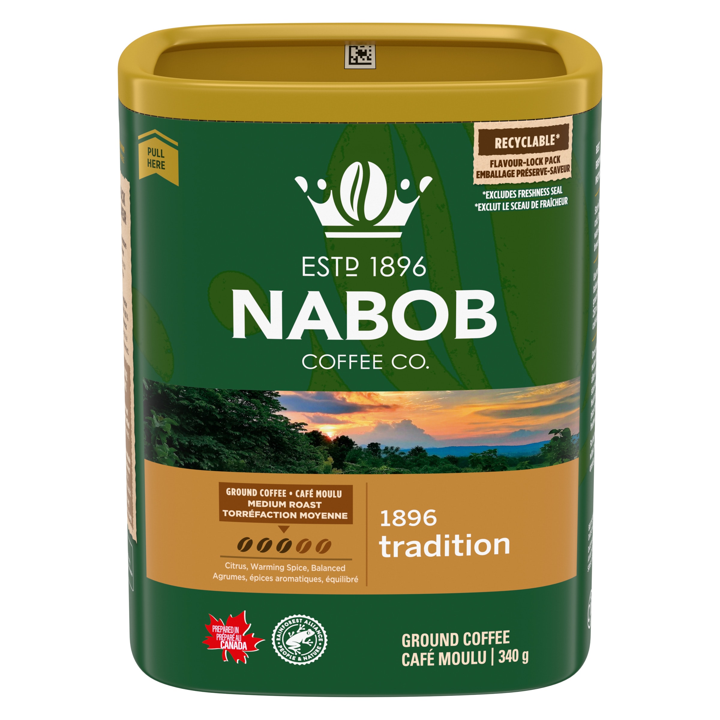 Nabob Medium Roast 1896 Tradition Ground Coffee