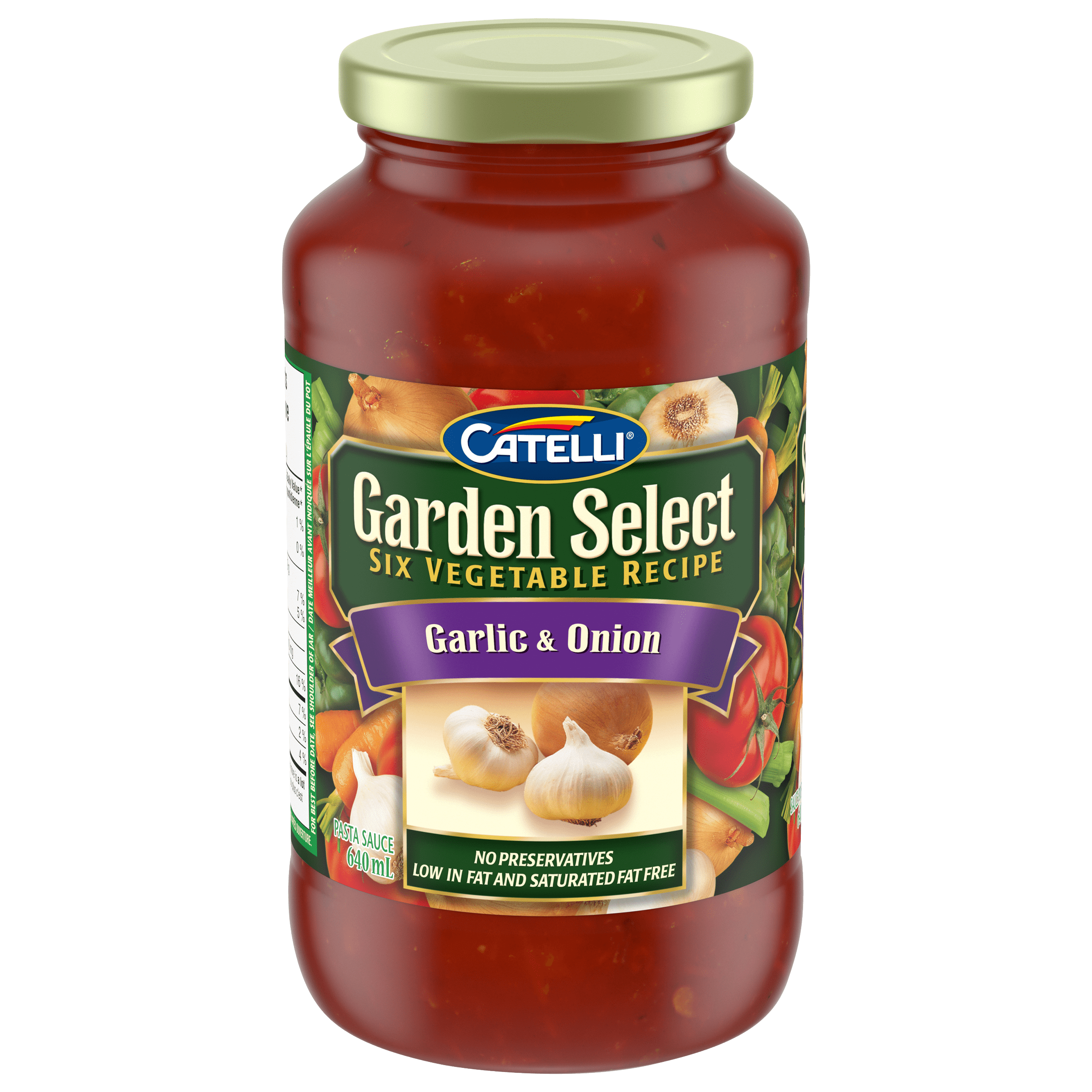 Garden Select Garlic & Onion Pasta Sauce