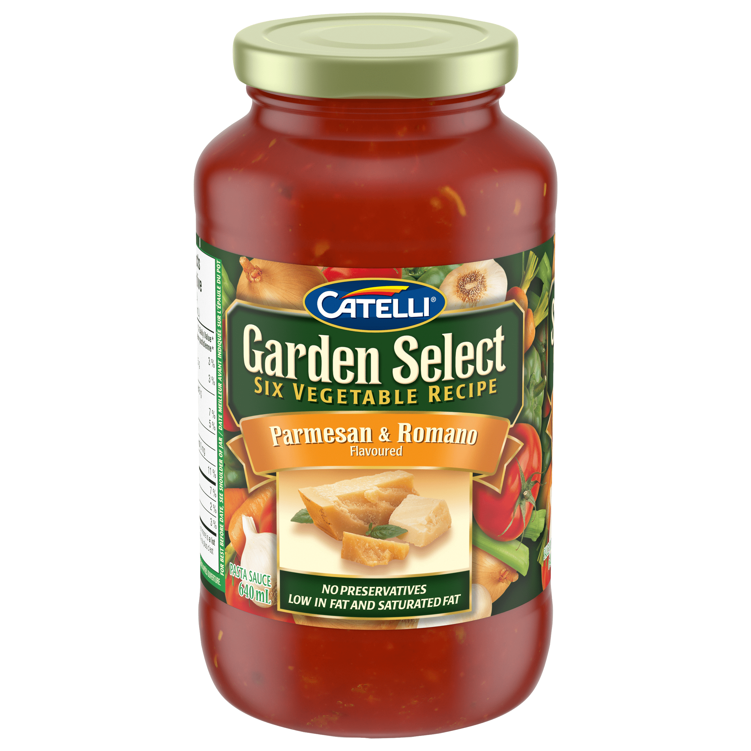 Garden Select Parmesan & Romano Pasta Sauce