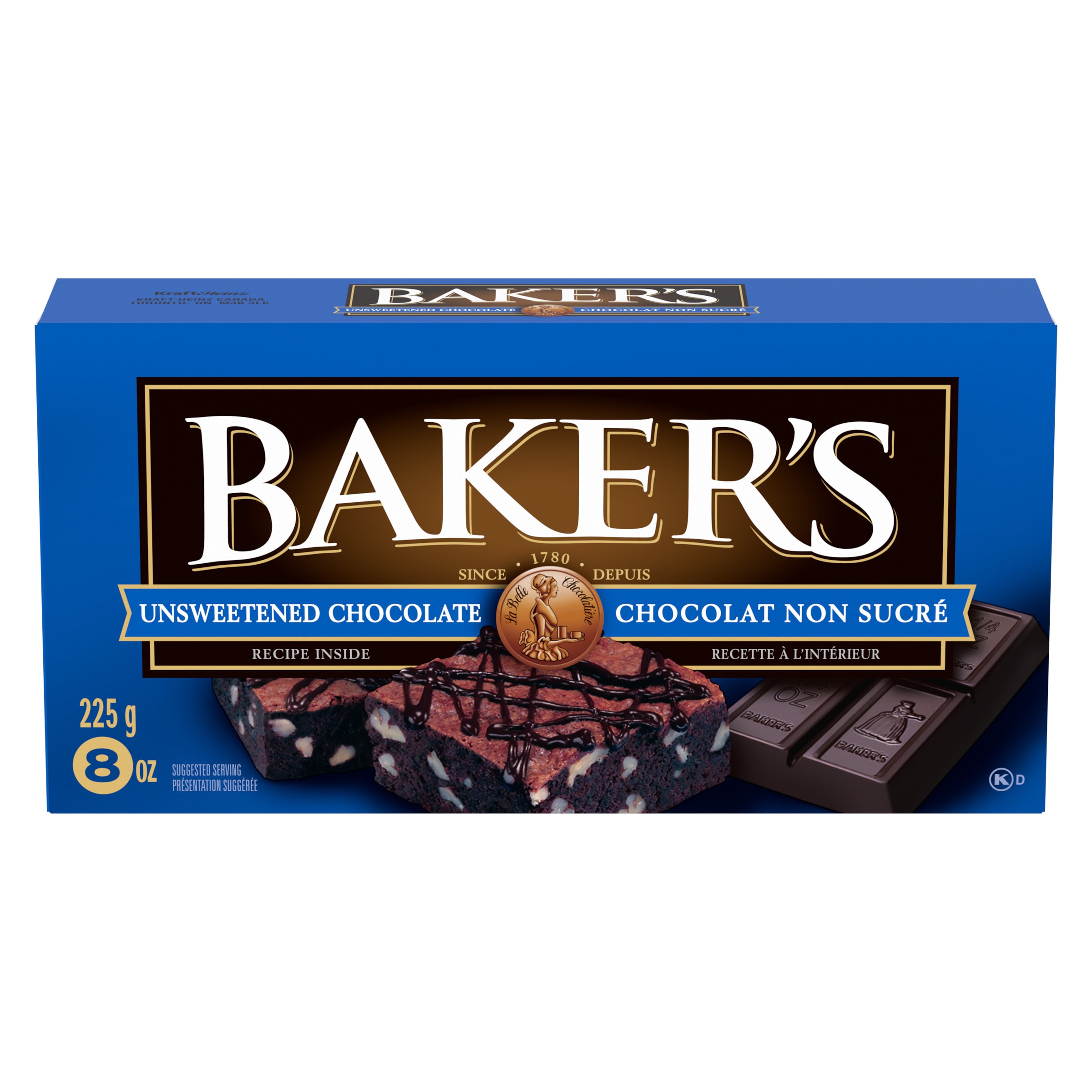 100% Pure Unsweetened Chocolate Baking Bar