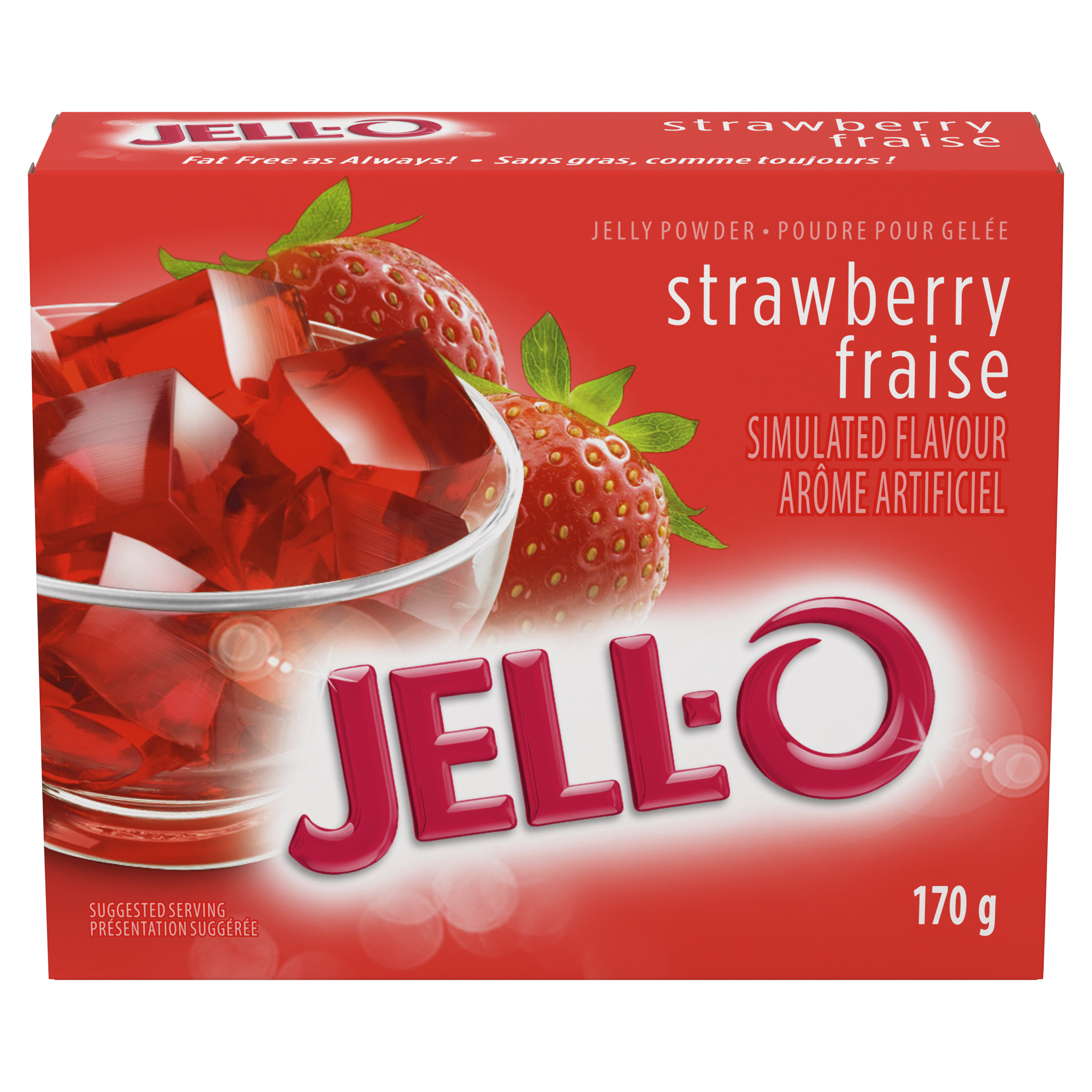 Strawberry Jelly Powder Gelatin Mix