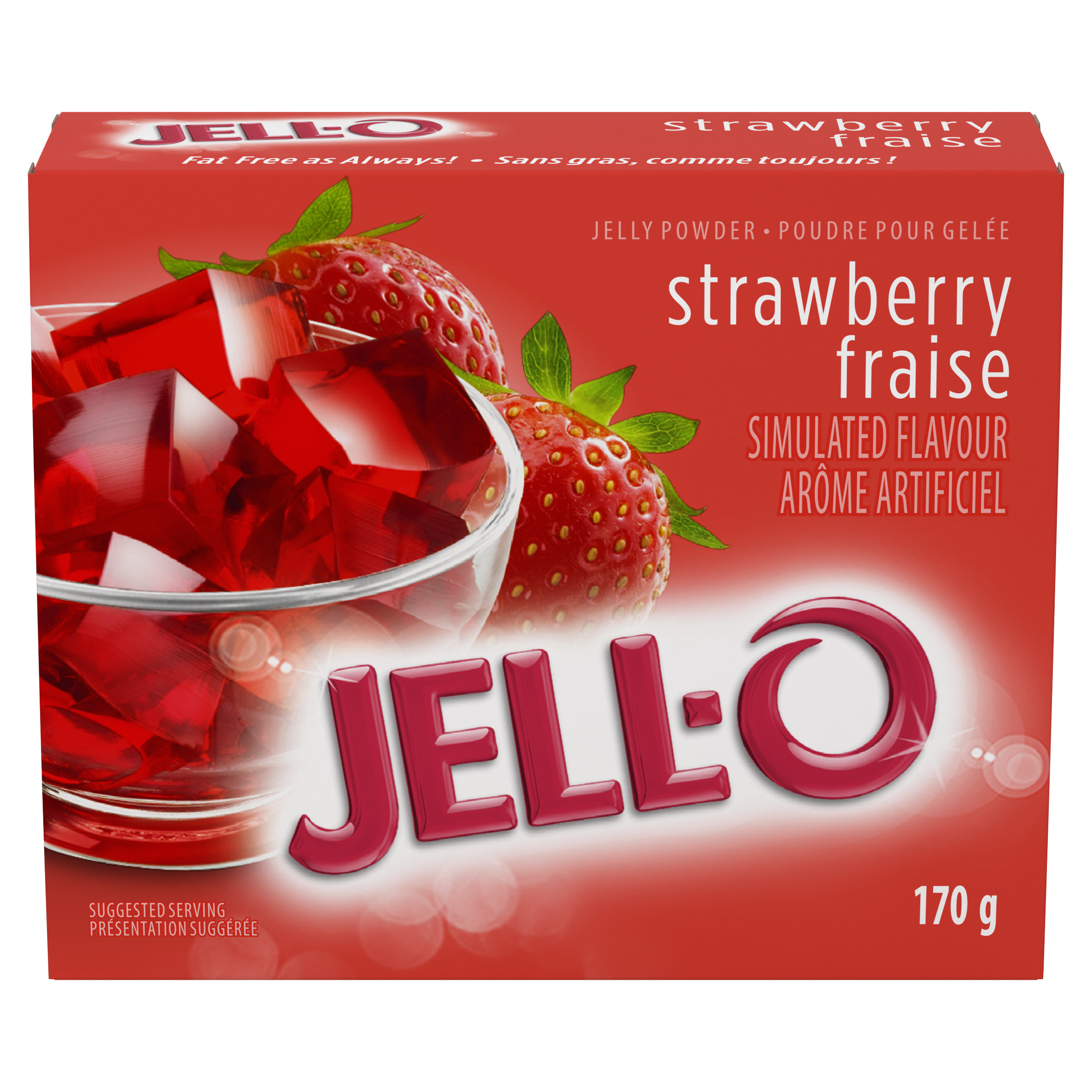 Strawberry Jelly Powder Gelatin Mix