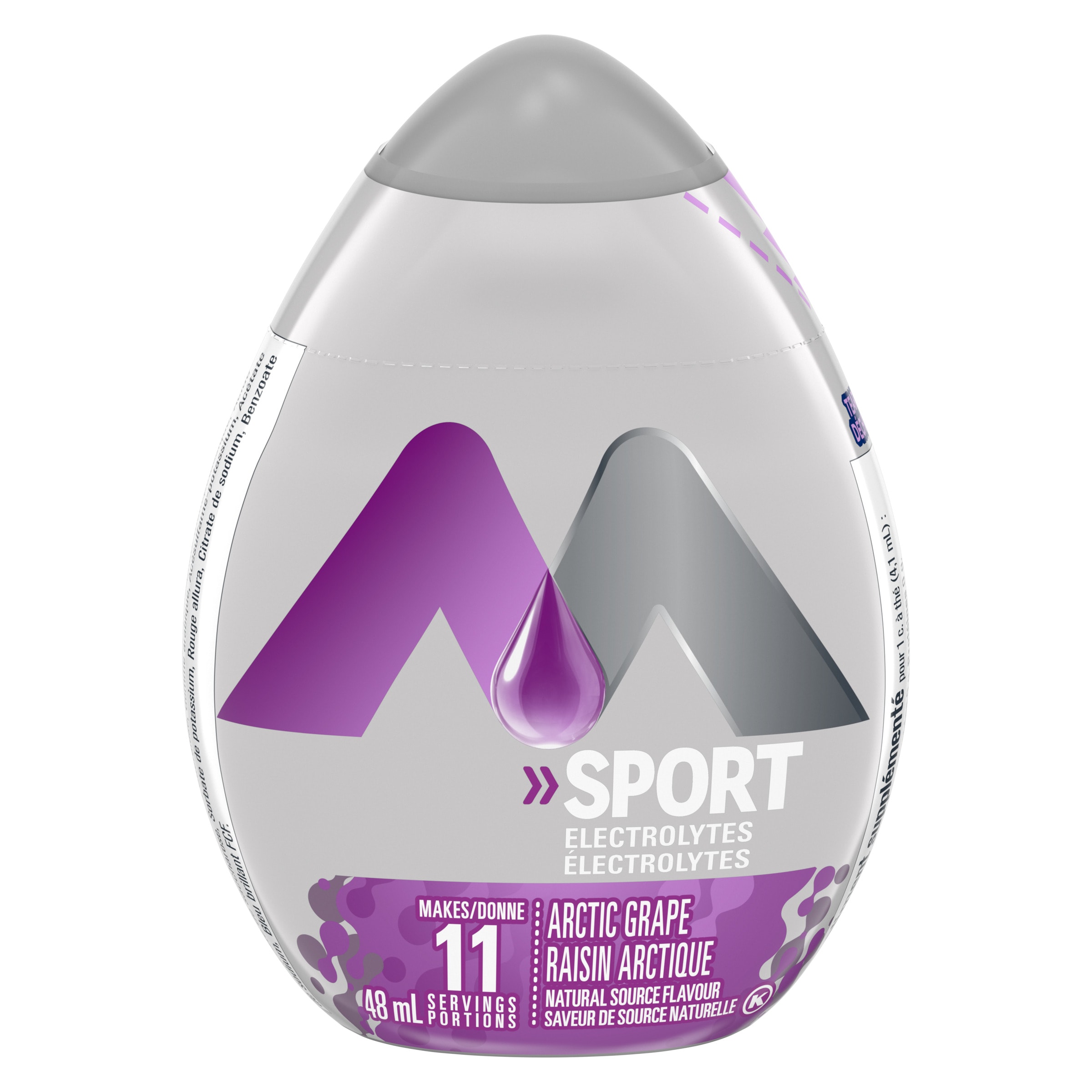 Aromatisant d’eau Raisin arctique Sport