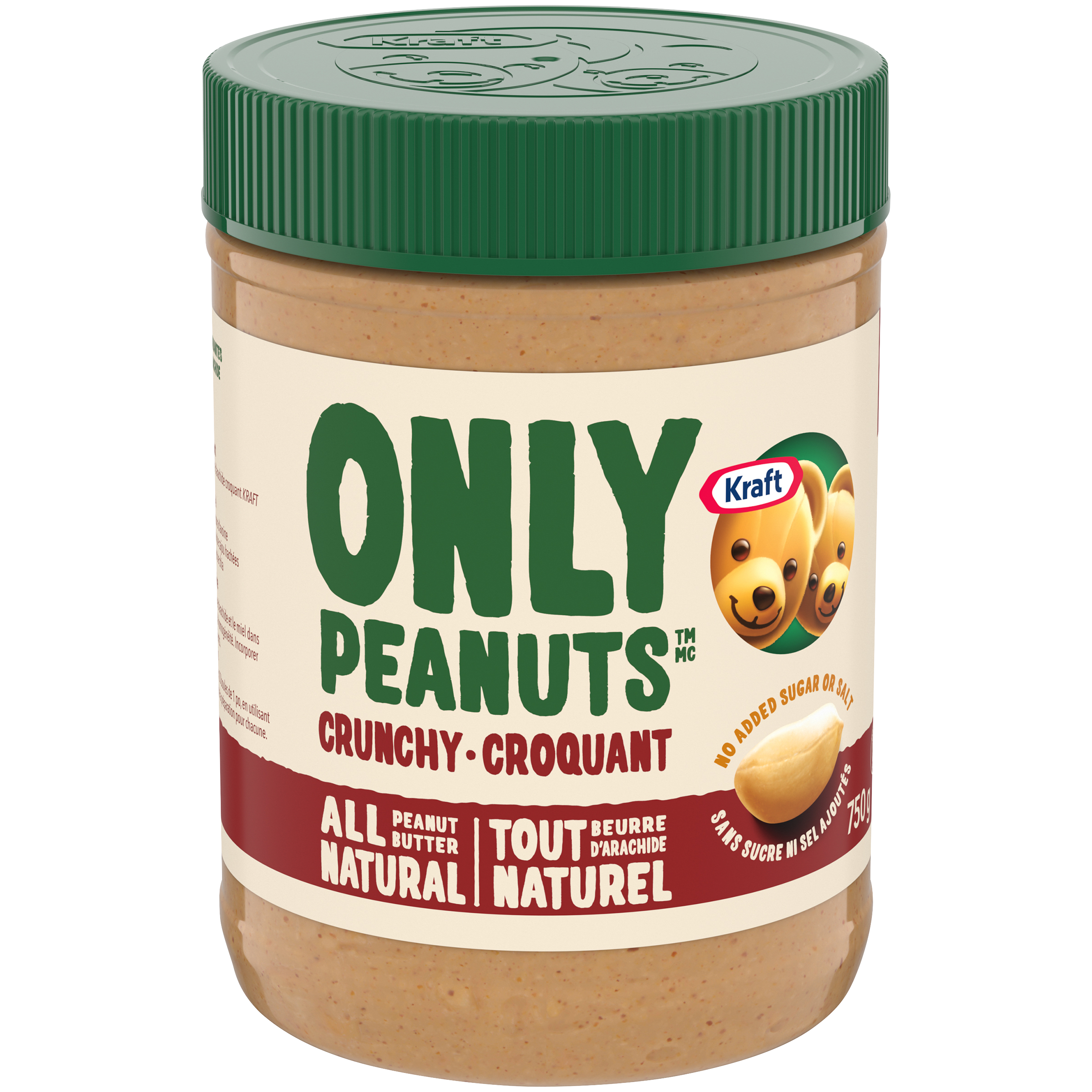 Only Peanuts All Natural Crunchy Peanut Butter