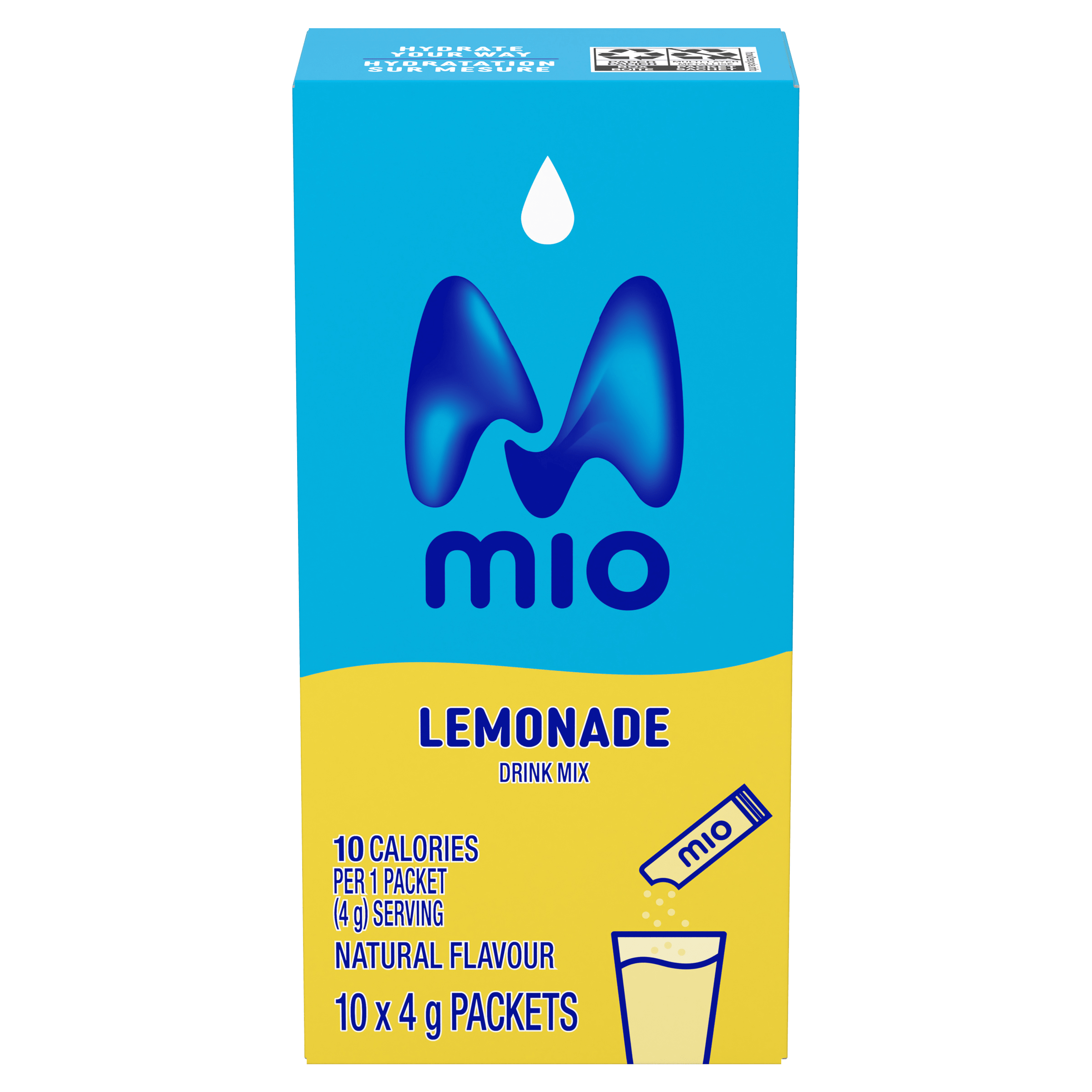 Mélange pour boisson en poudre à la limonade, sachets