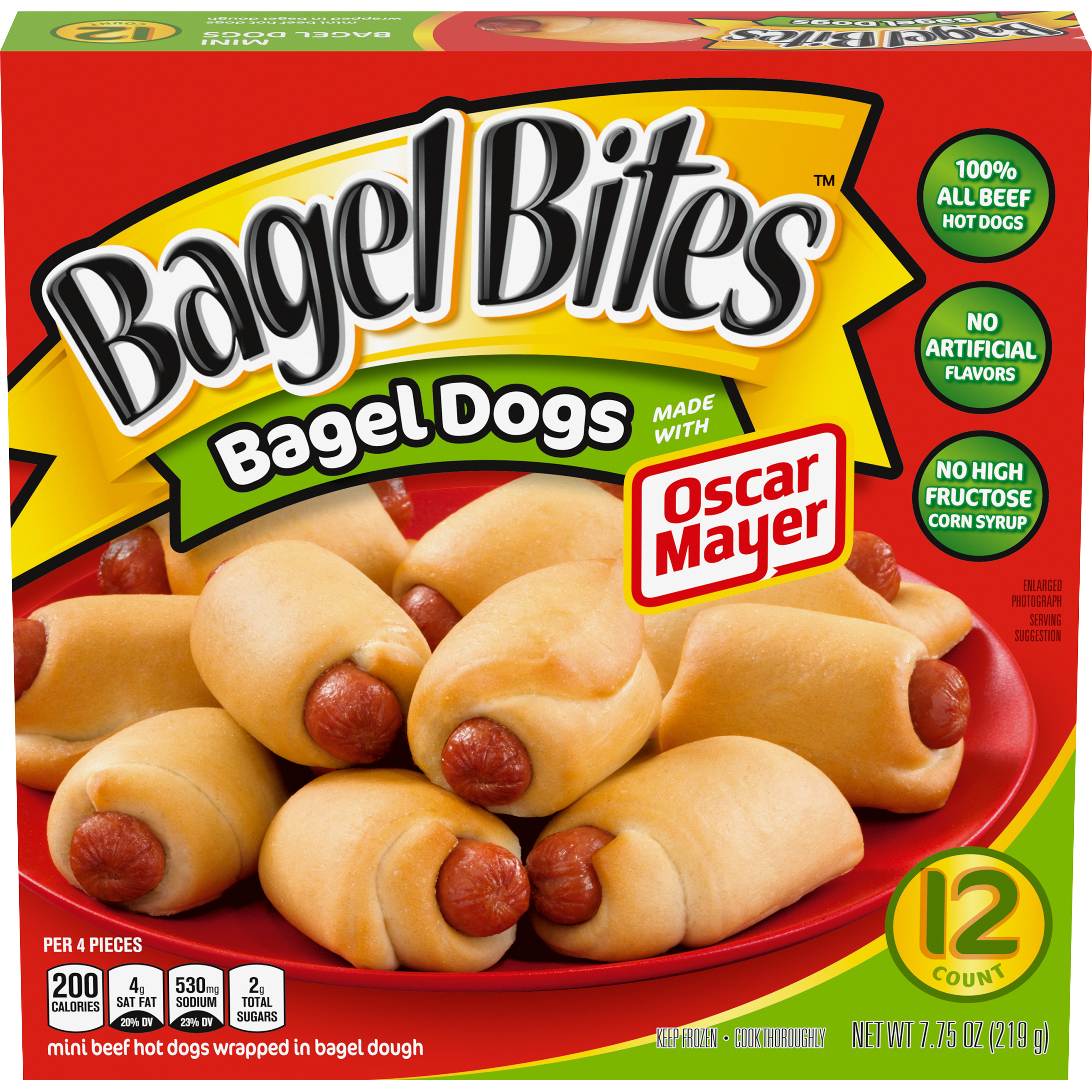 Bagel Dogs with Oscar Mayer Frozen Snacks