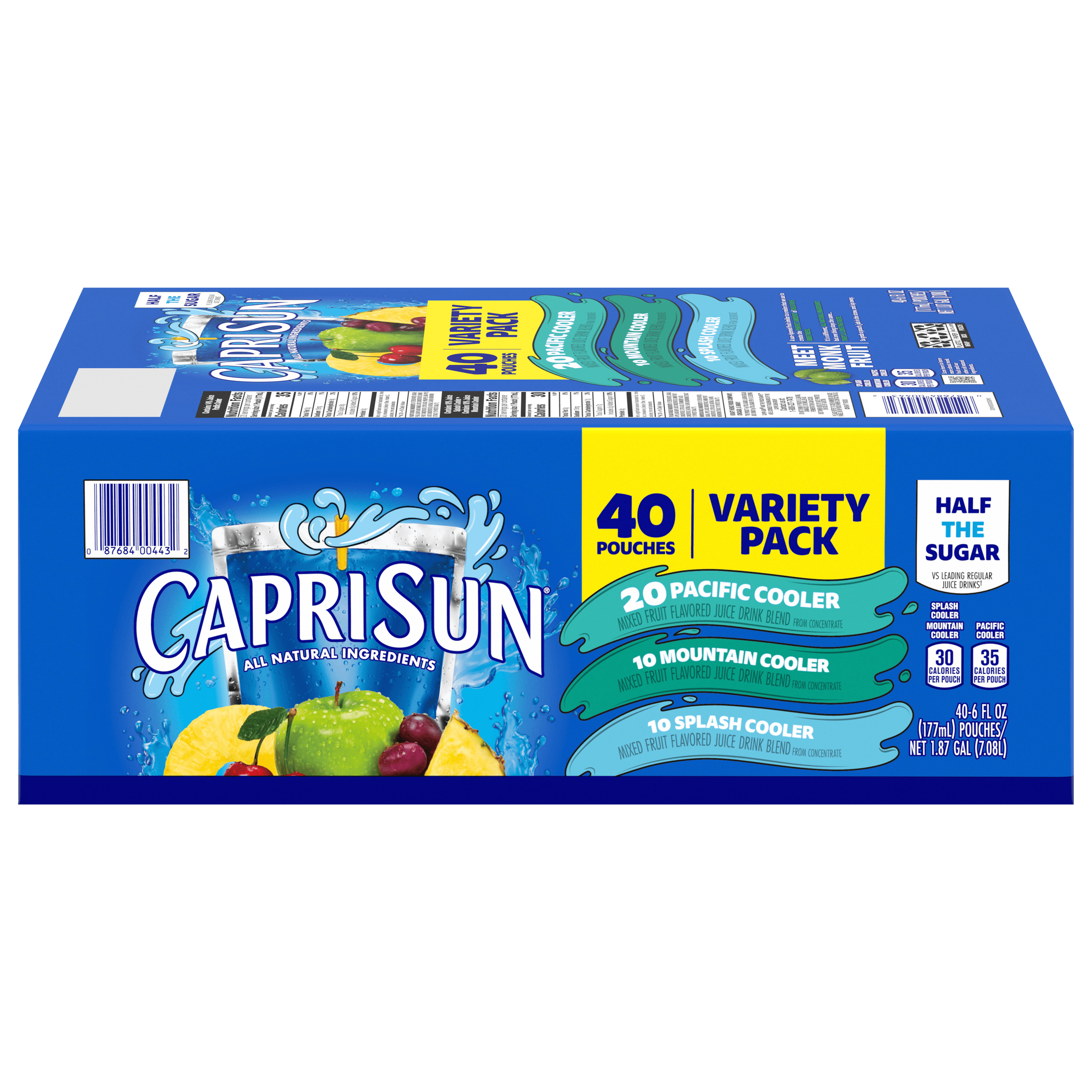 Pacific Cooler, Mountain Cooler & Splash Cooler Naturally Flavored Juice Drink Variety Pack