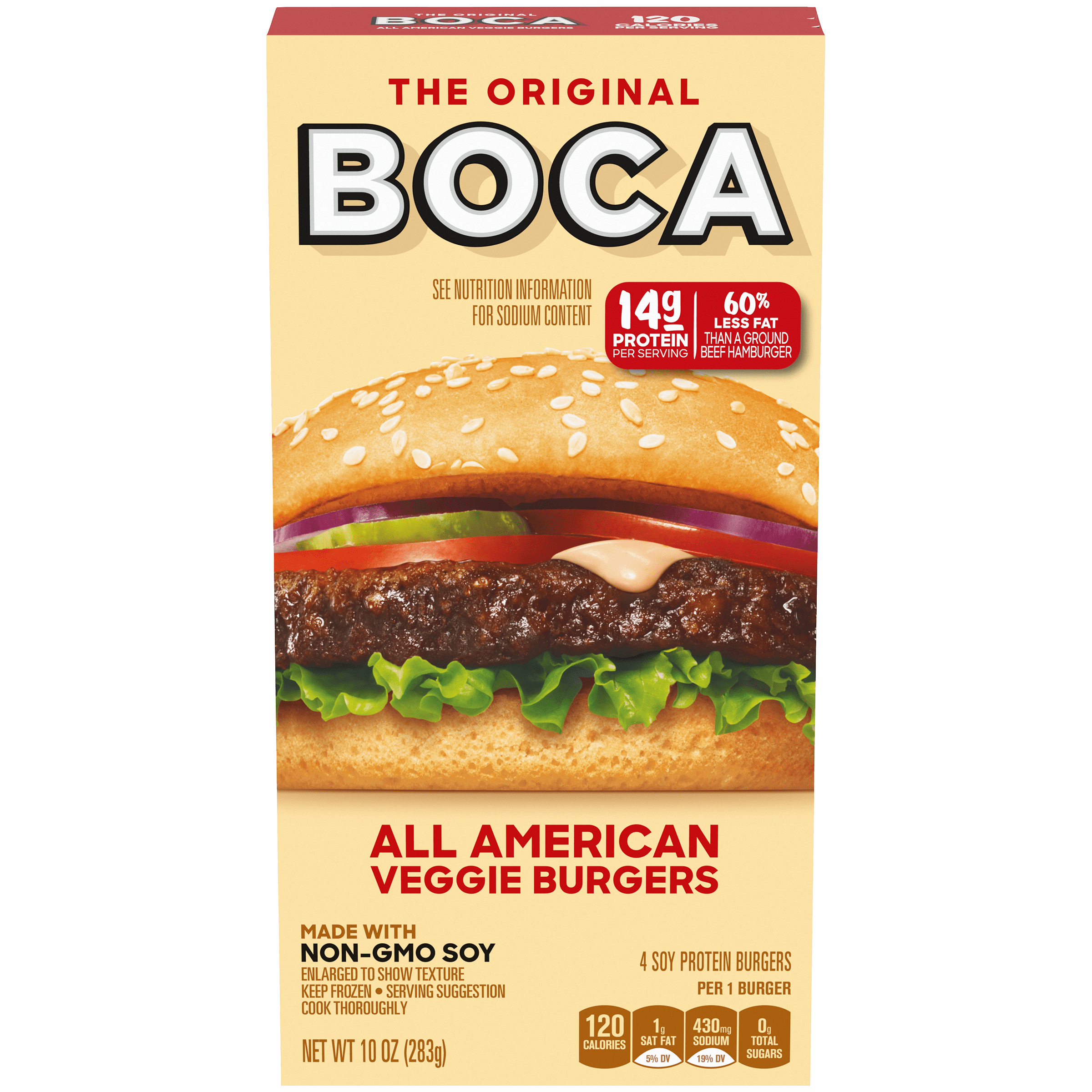 All American Veggie Burgers with Non-GMO Soy