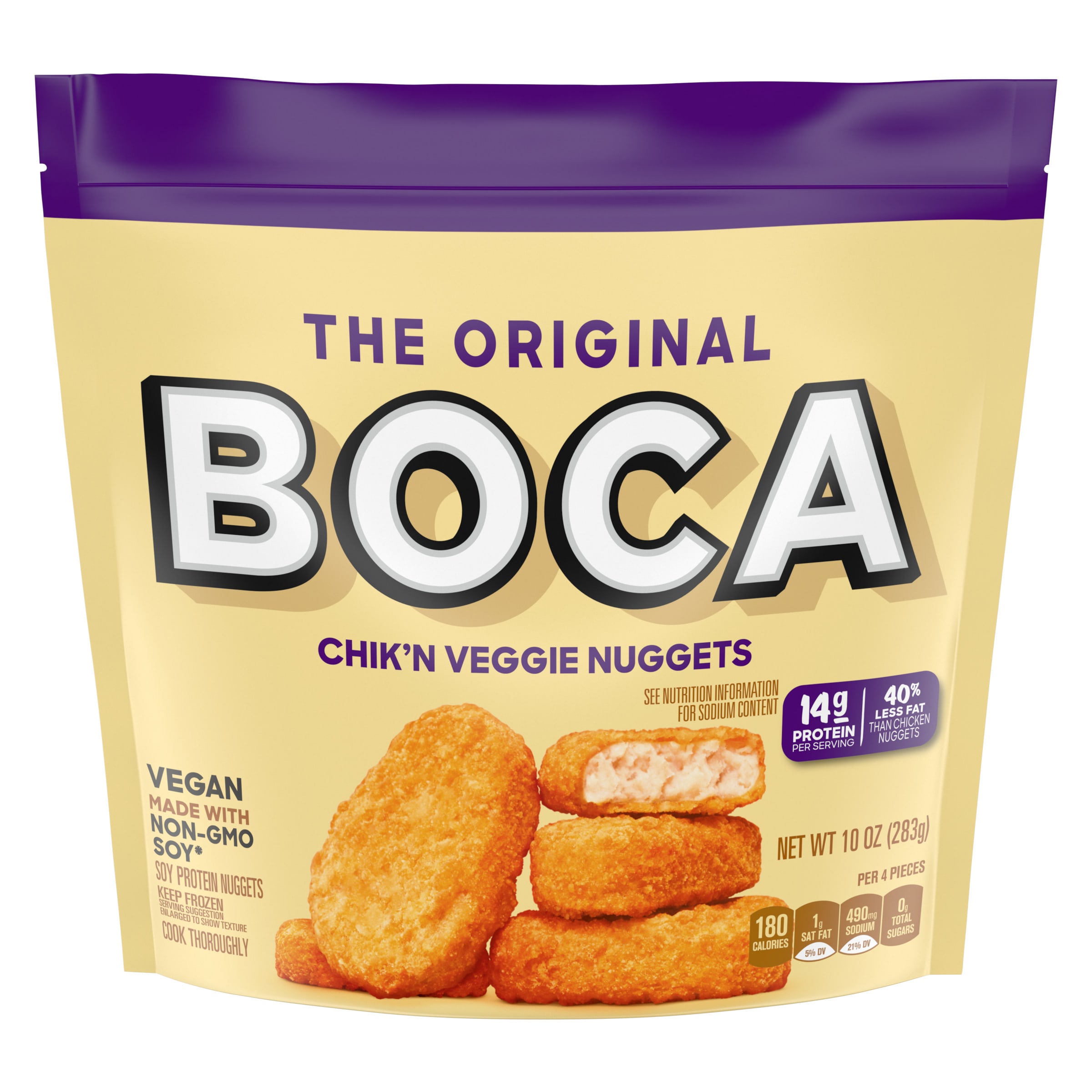 Original Vegan Chik'n Veggie Nuggets with Non-GMO Soy