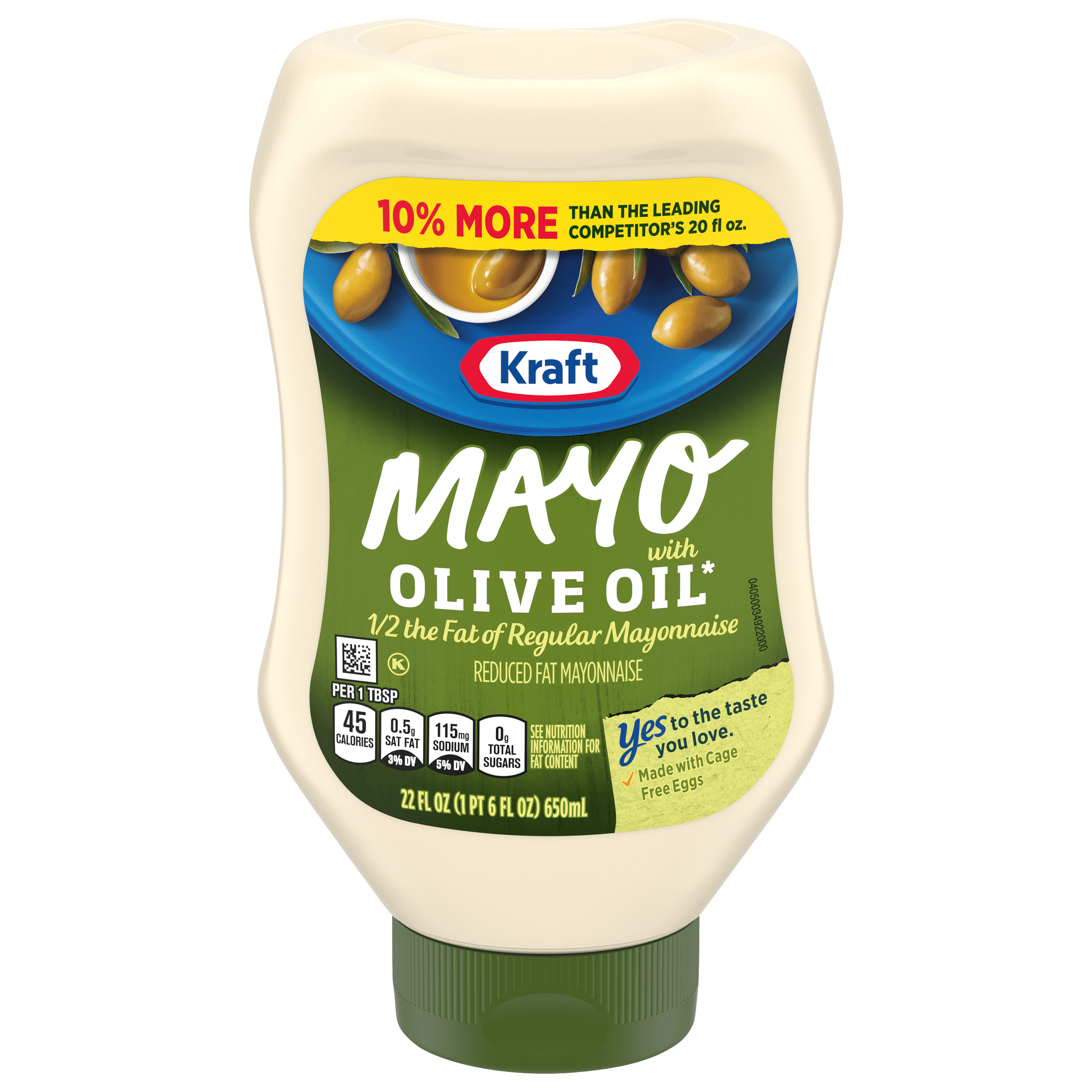 Mayo with Olive Oil Reduced Fat Mayonnaise