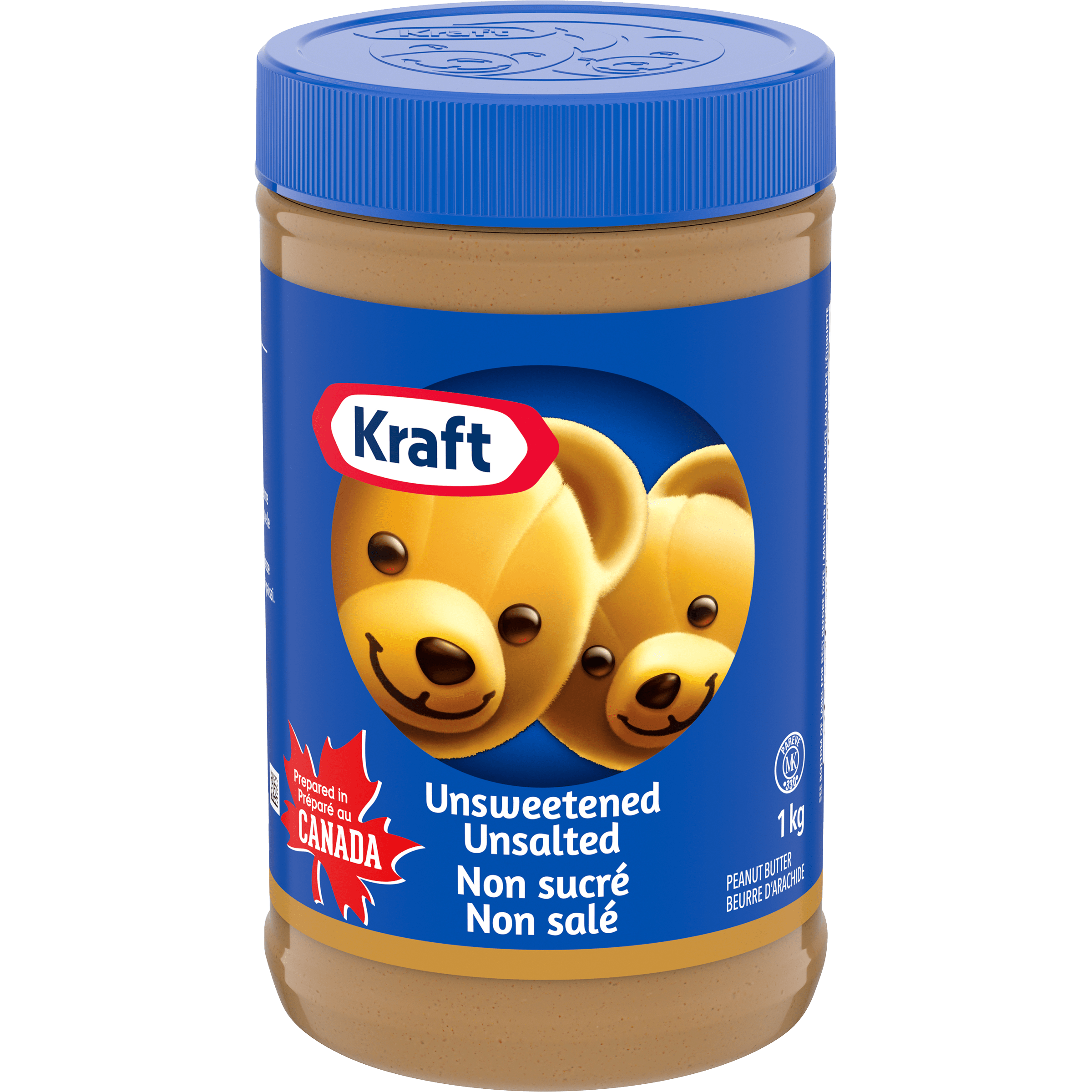 Unsweetened Unsalted Smooth Peanut Butter