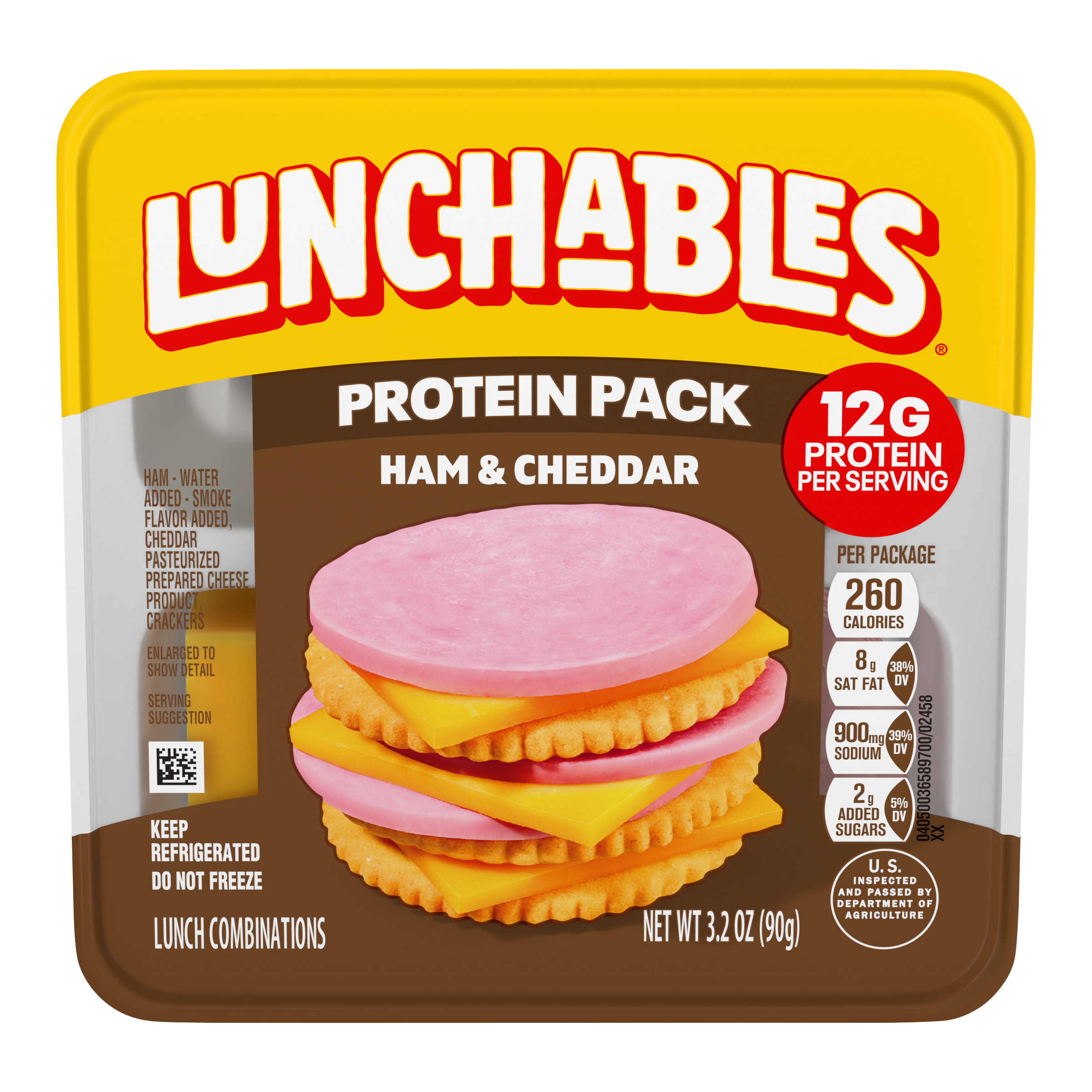 Ham & Cheddar Cracker Stackers Snack Kit