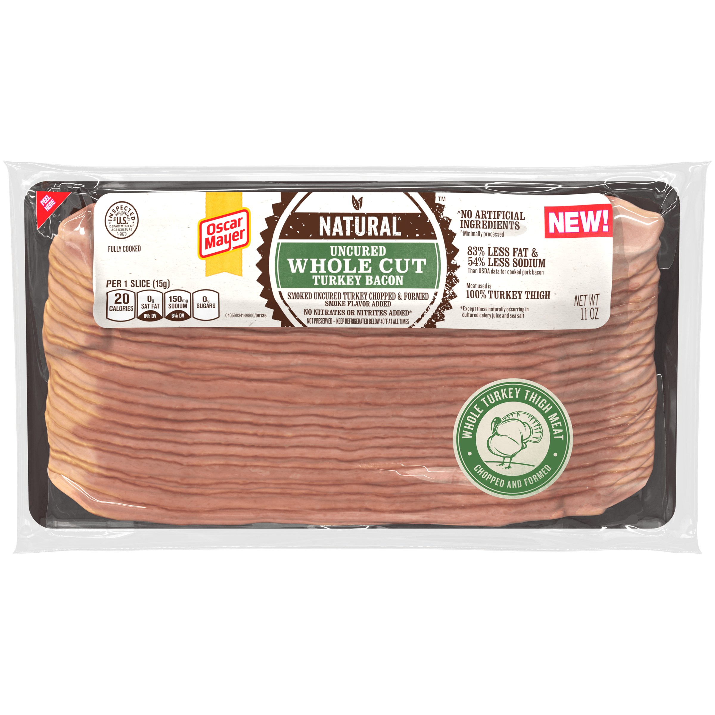 Center cut thick sliced bacon