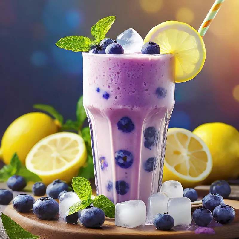 Lemon-Berry Crush Smoothie