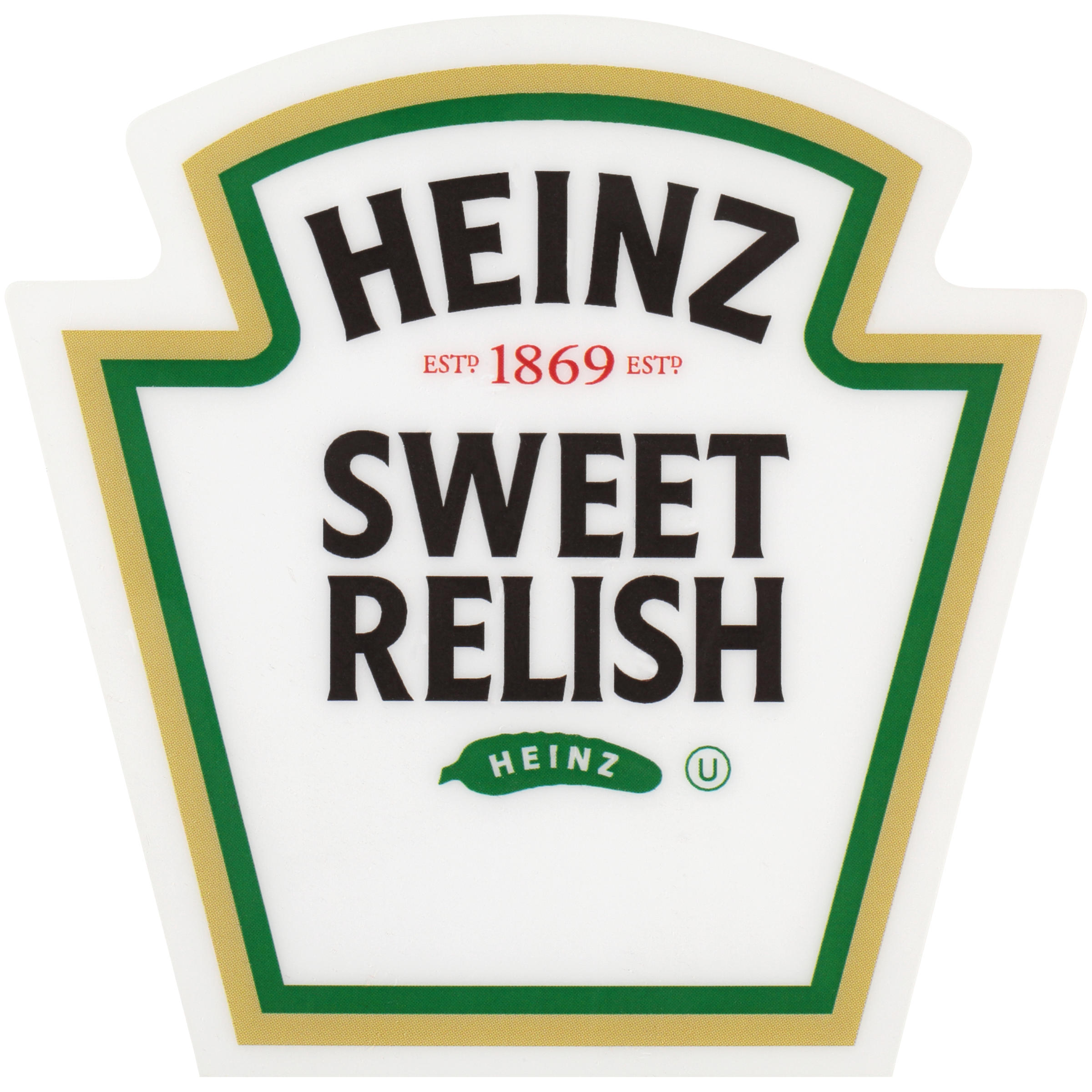 Keystone Dispenser Relish Label