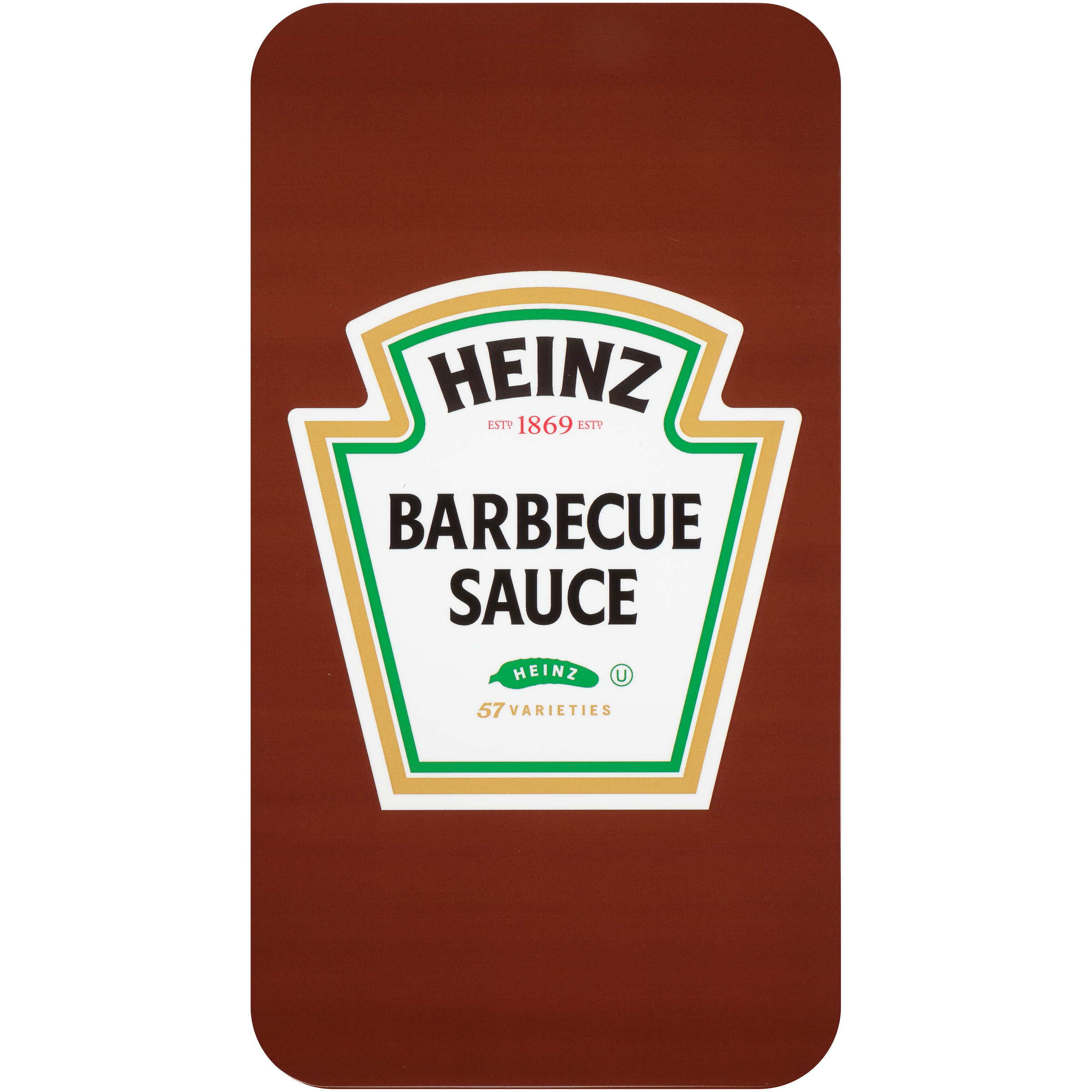 Double Dispenser BBQ Sauce Sticker