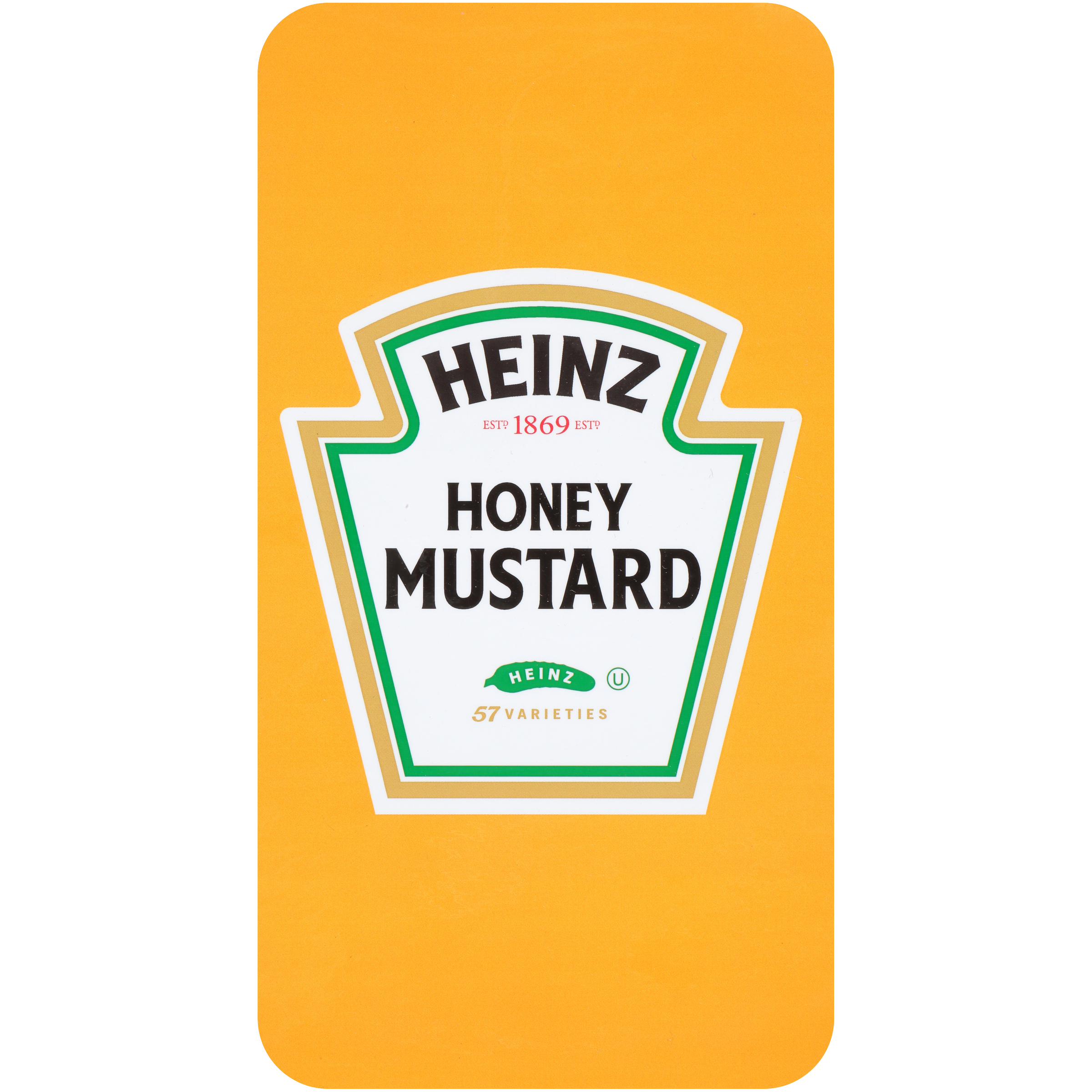 Double Dispenser Honey Mustard Sticker