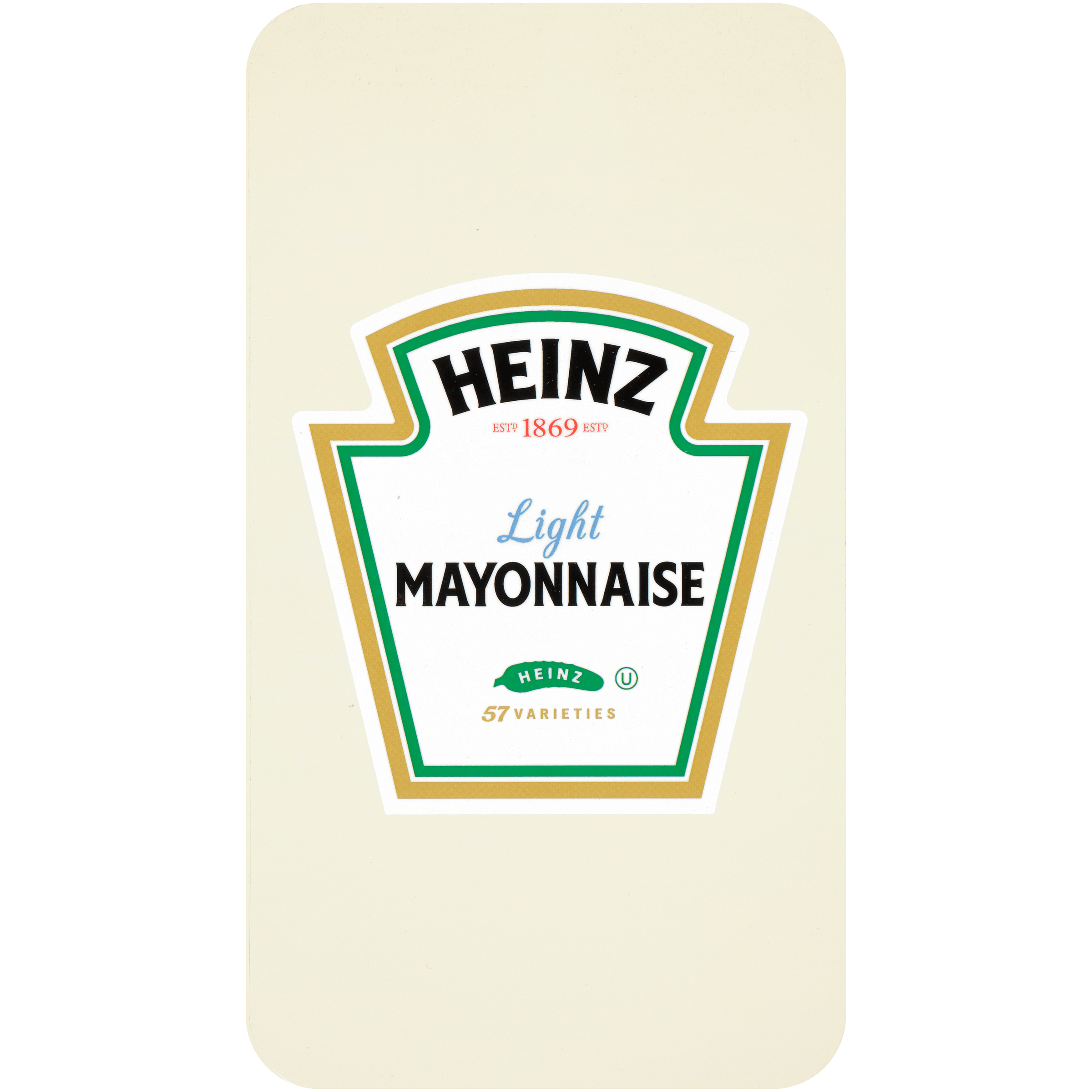 Double Dispenser Light Mayo Sticker