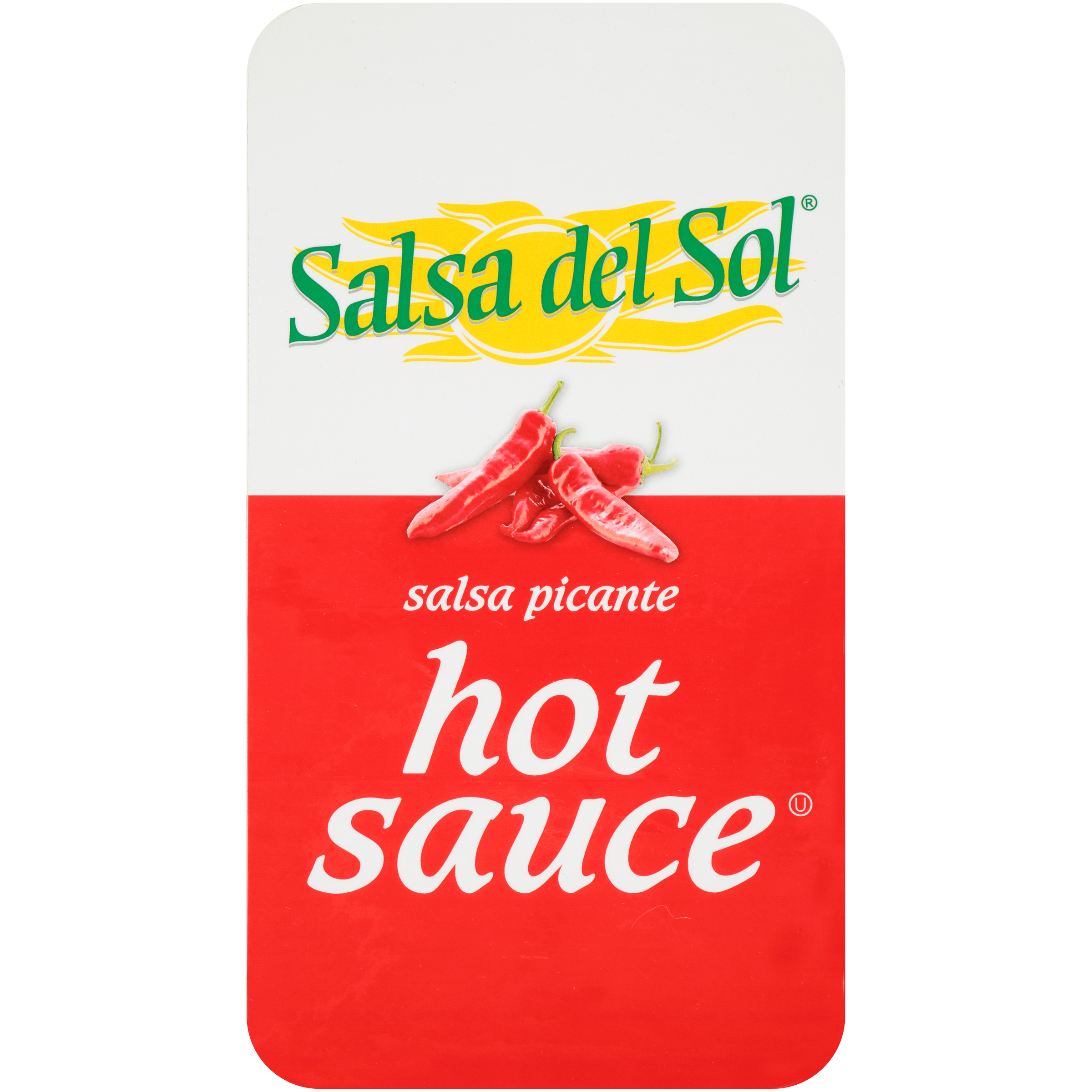 Double Dispenser Salsa del Sol Hot Sauce Sticker