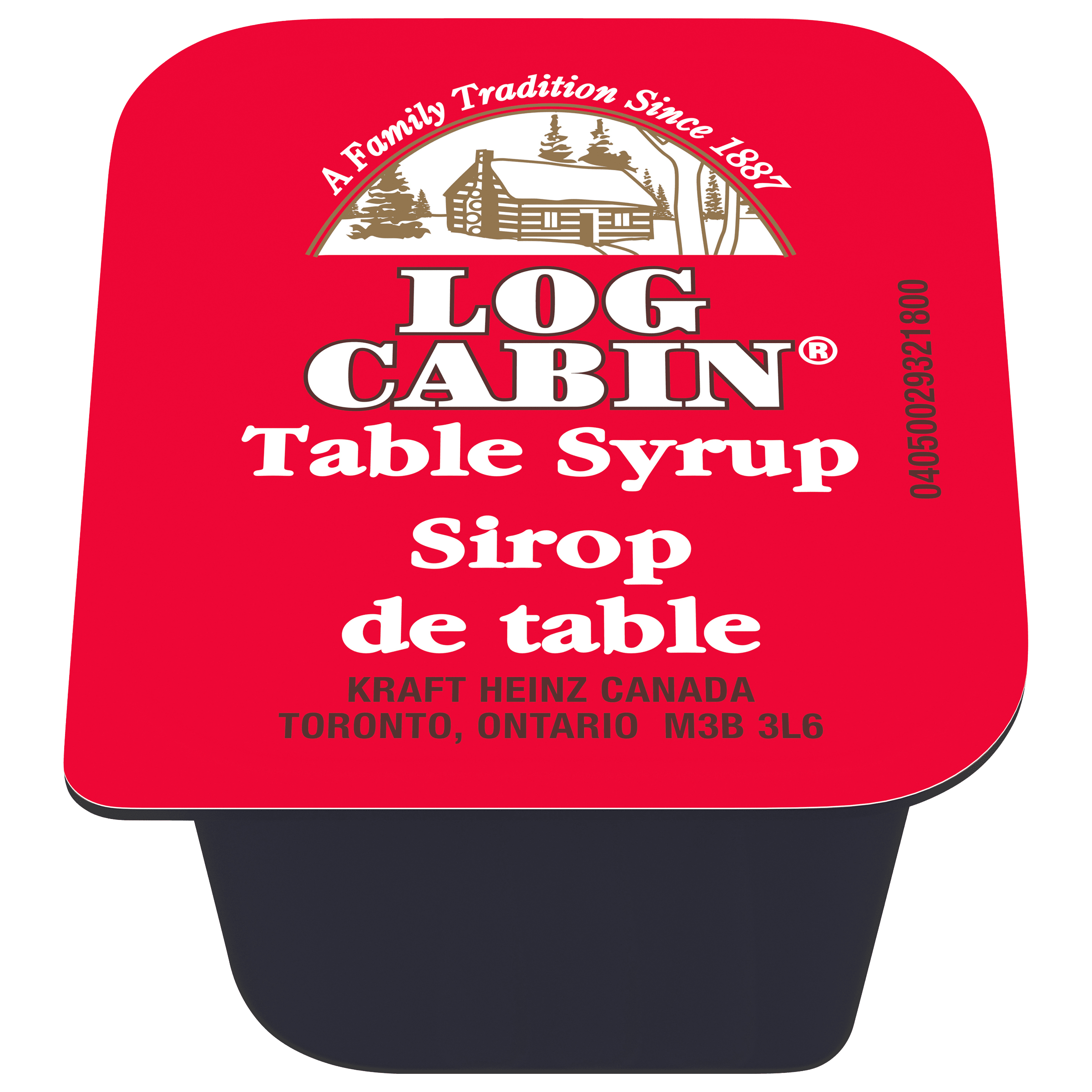 Log Cabin Table Syrup (120 x 43 mL Cups)