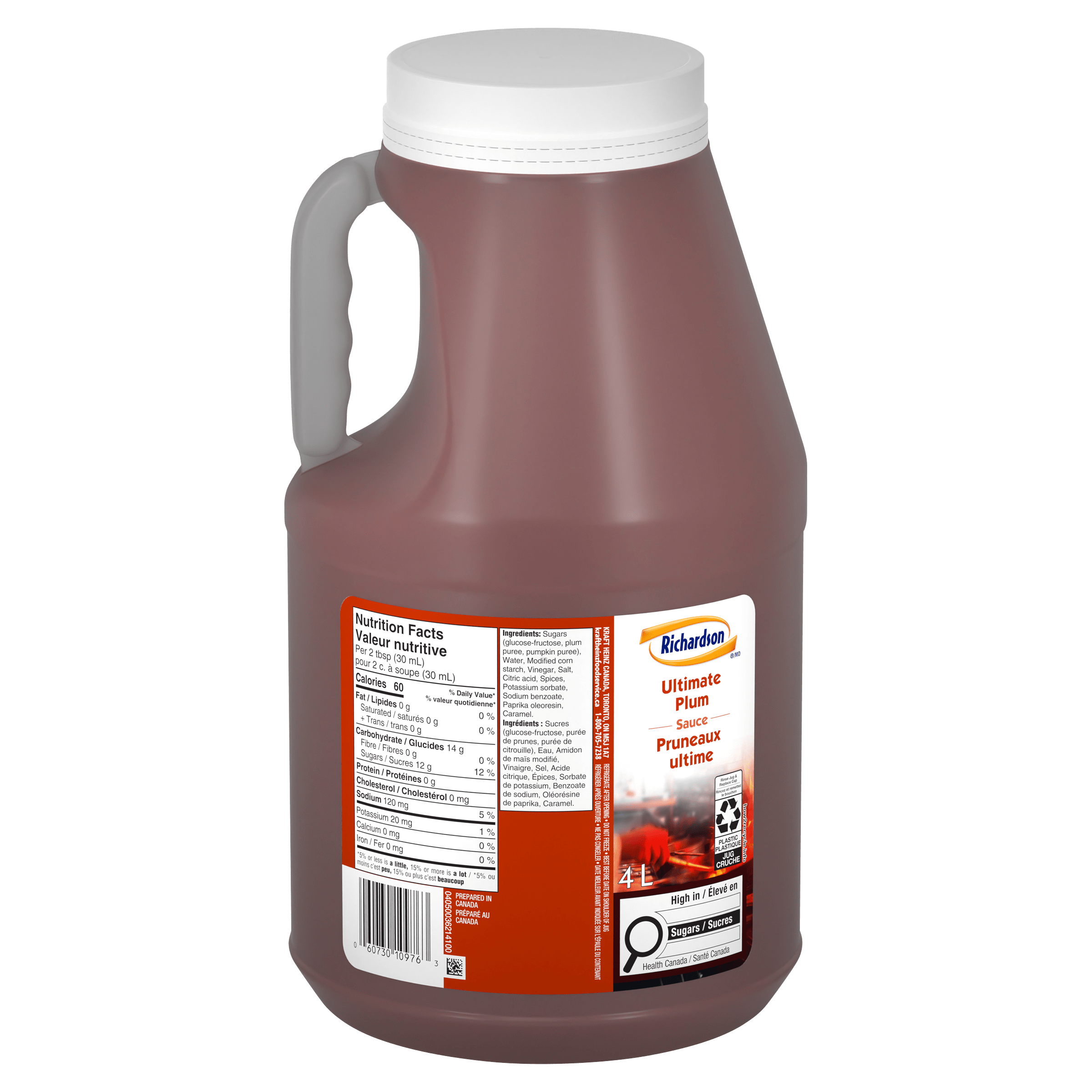 Sauce aux prunes ultime Richardson (2 x 3,78 L)