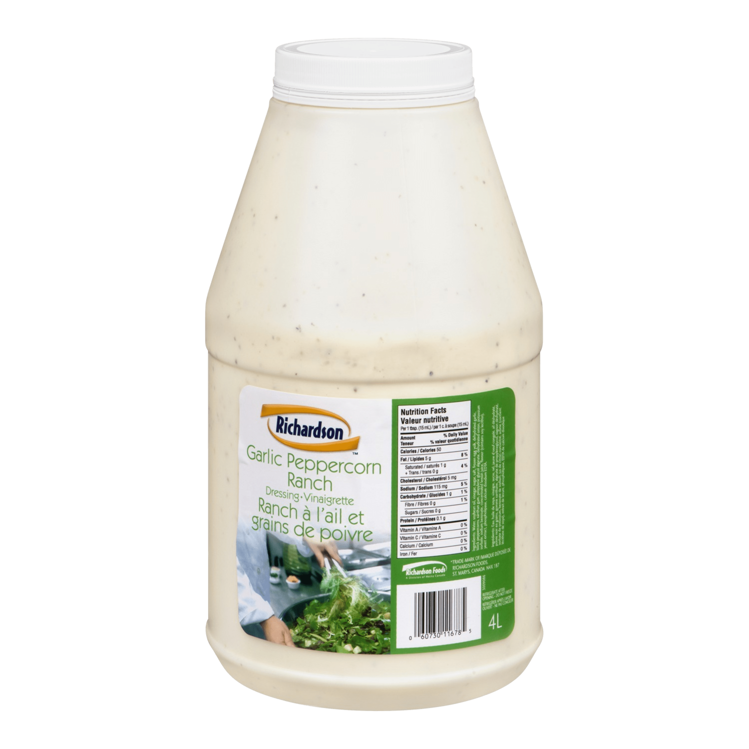 Richardson Garlic Peppercorn Ranch Dressing (2 X 4L)