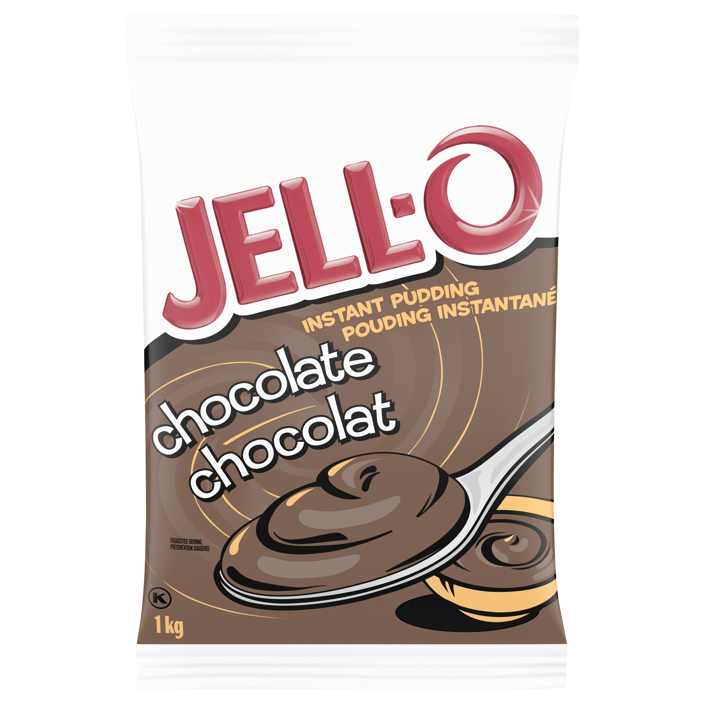 Pouding instantané au chocolat Jell-O (2 x 1 KG)