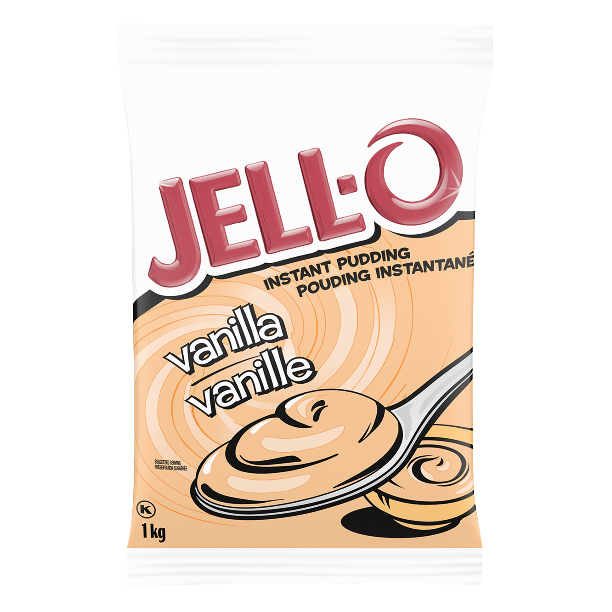 Pouding instantané à la vanille Jell-O (2 x 1 KG)