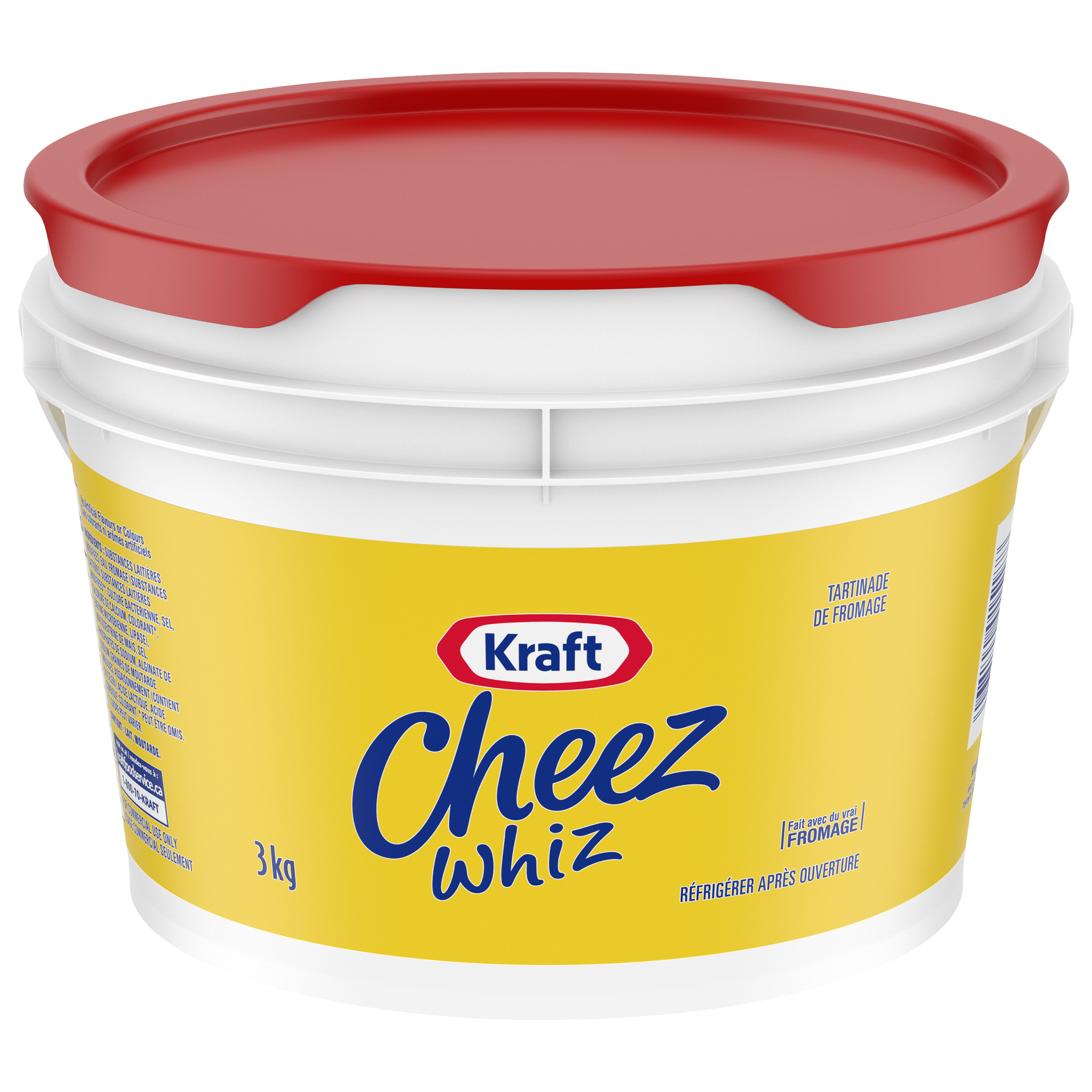 Cheez Whiz Original (3 KG Pail)