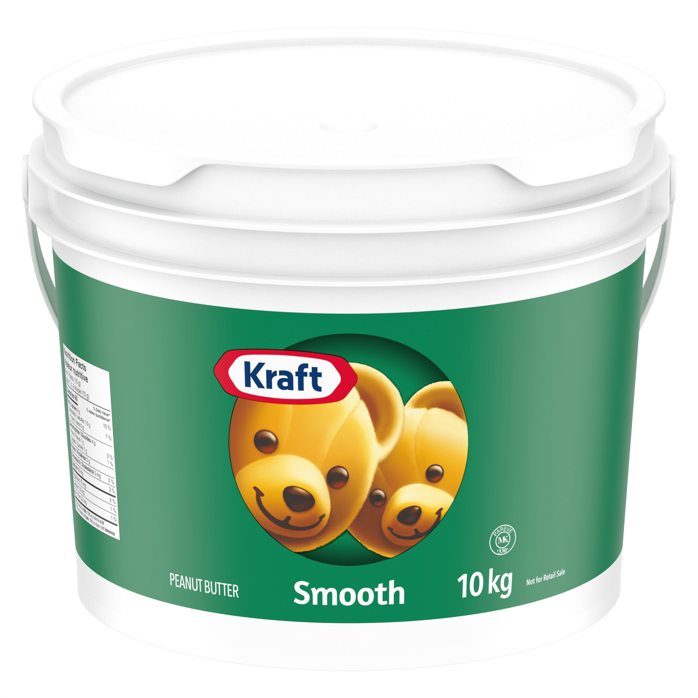 Beurre d’arachide Kraft (10 x seau de 10 kg)
