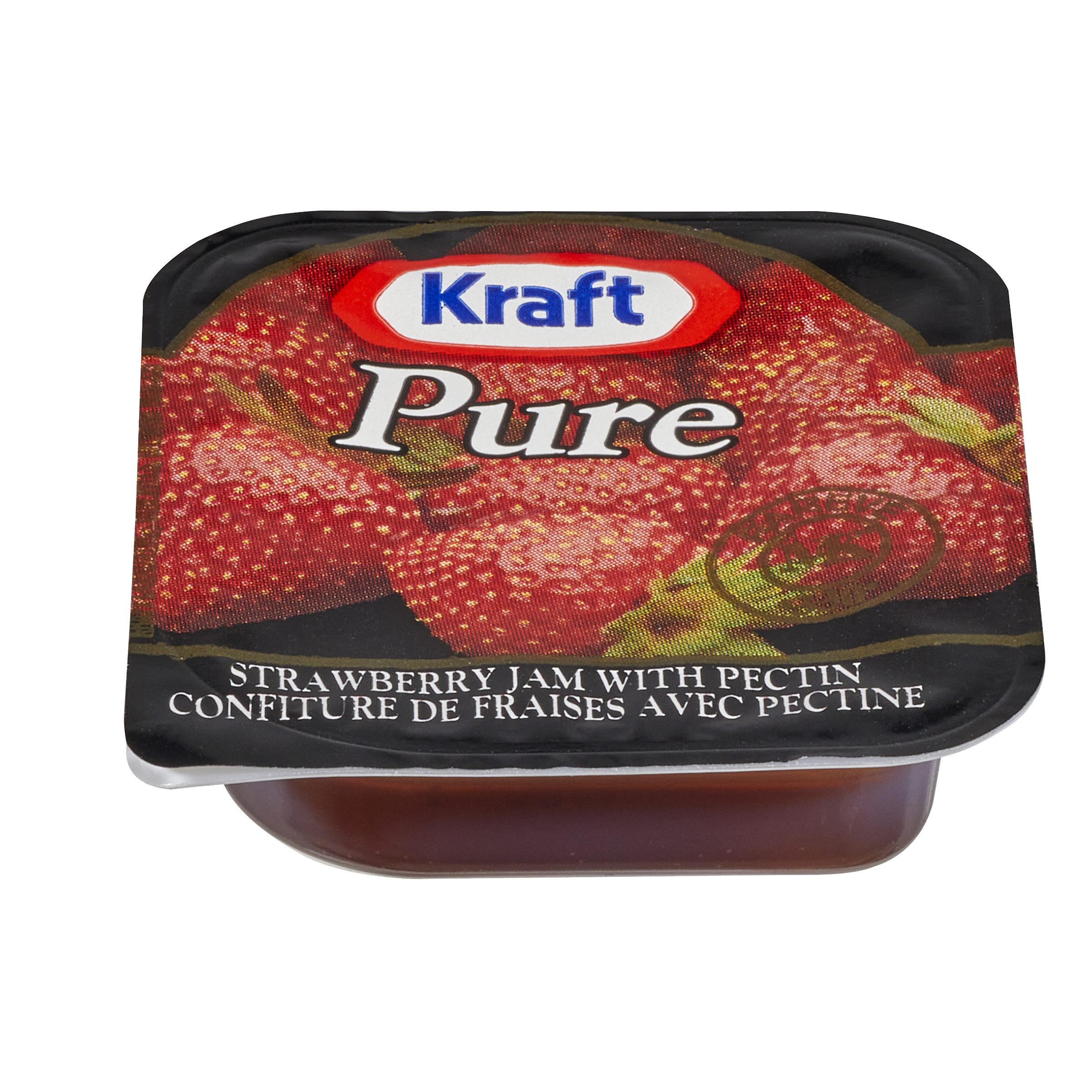 Kraft PURE Strawberry Jam with Pectin (140 x 10 mL Cups)