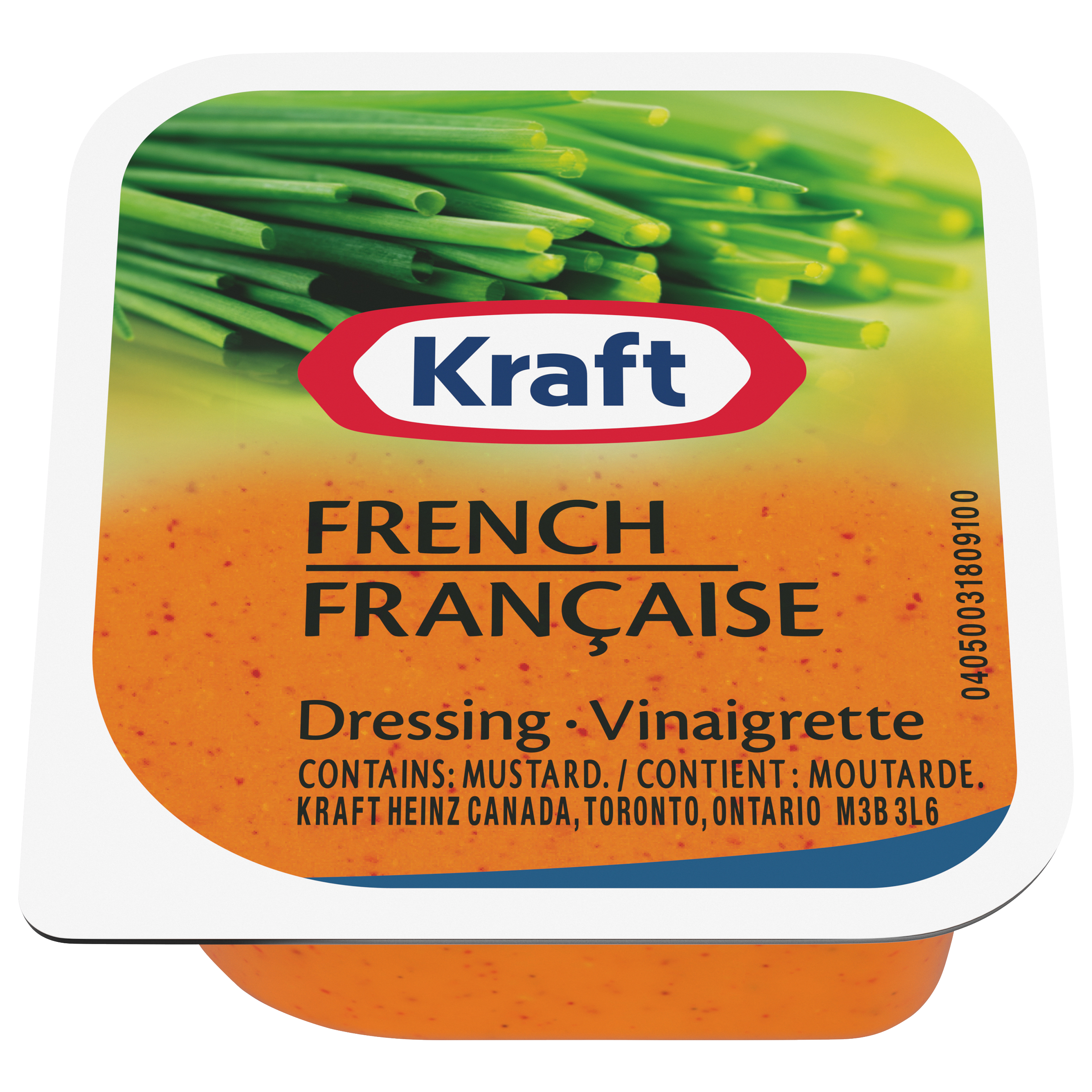 Kraft French Salad Dressing (200 x 18mL Dip Cups)