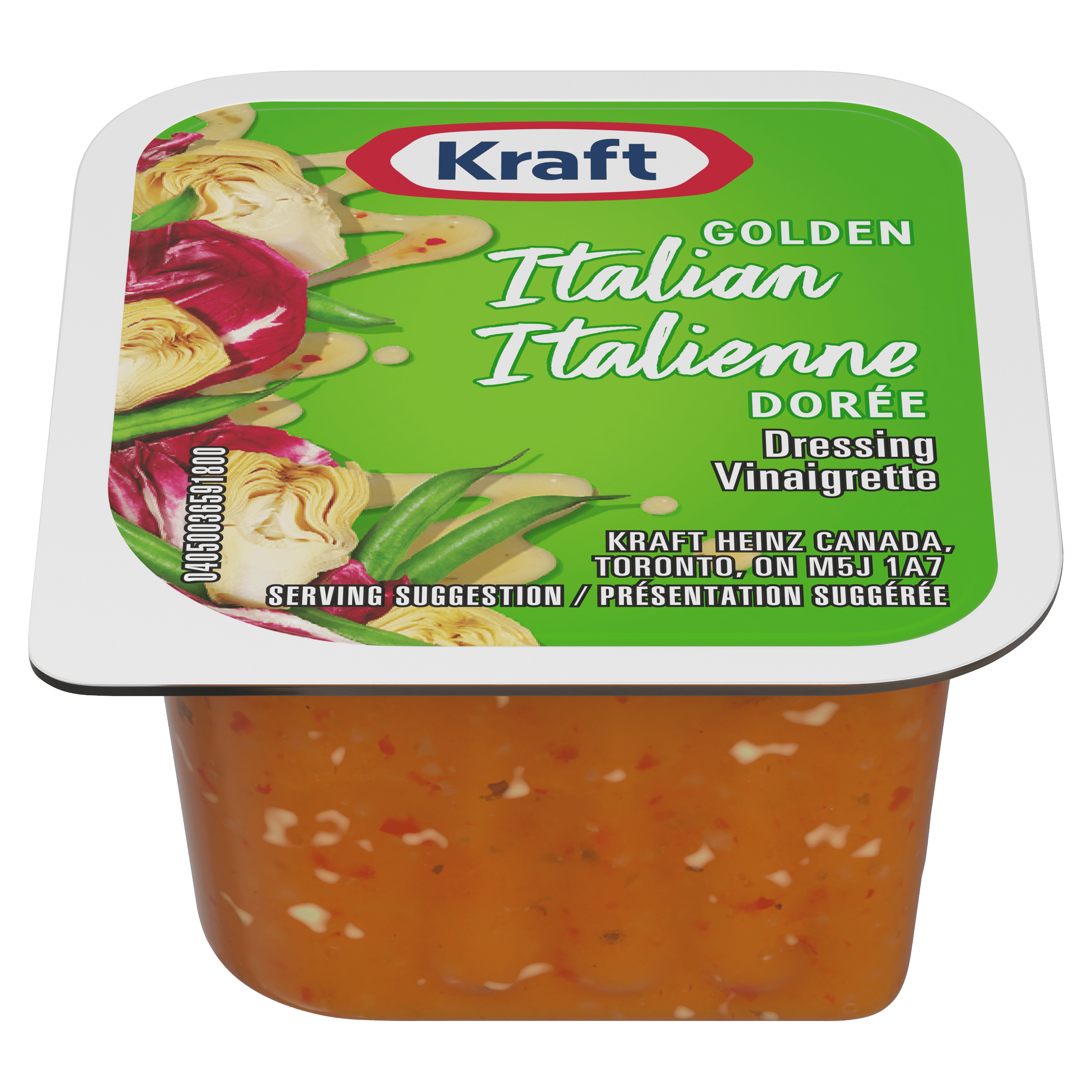 Vinaigrette italienne dorée Kraft (200 x 18 ML)