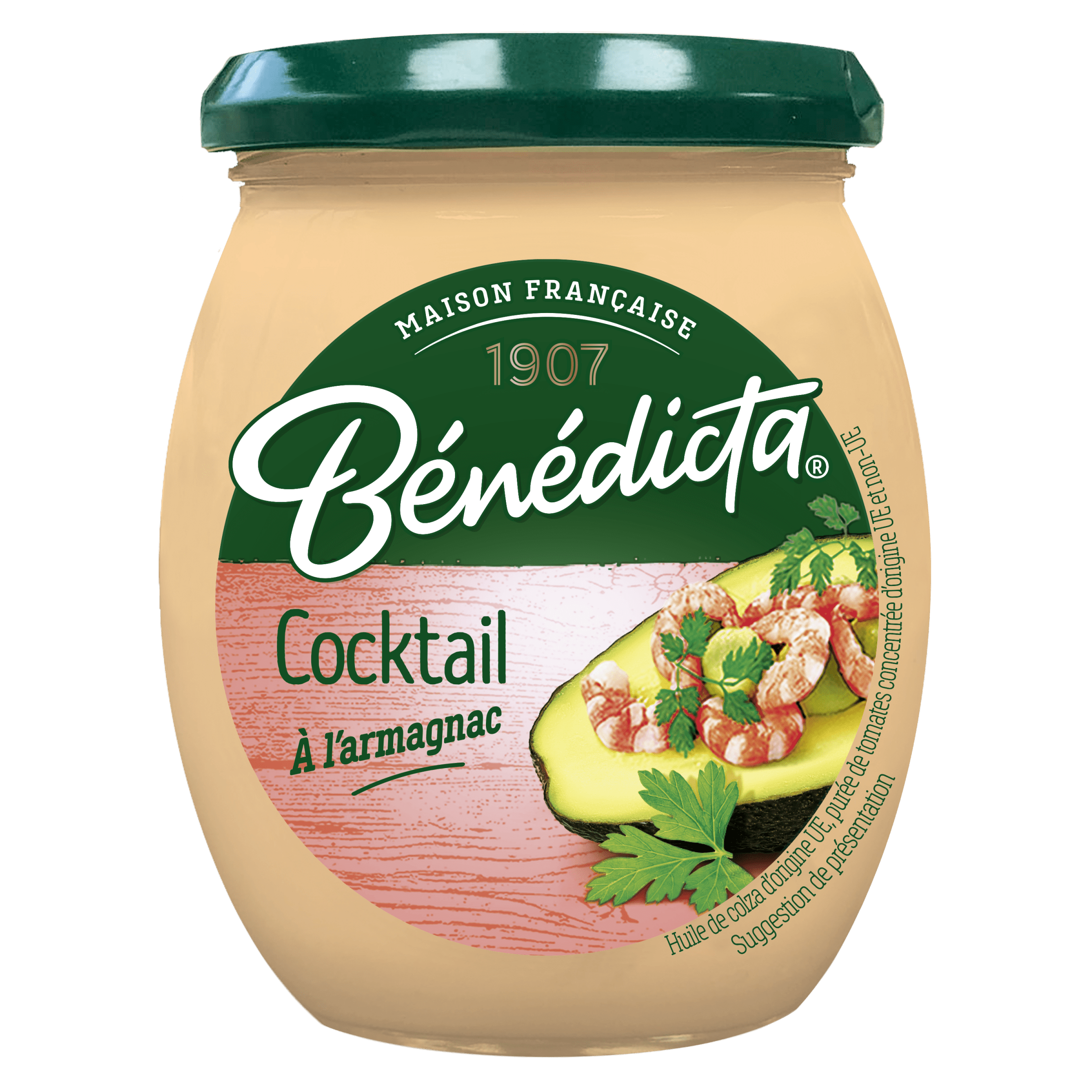 Bénédicta Sauce Cocktail Bocal 260g