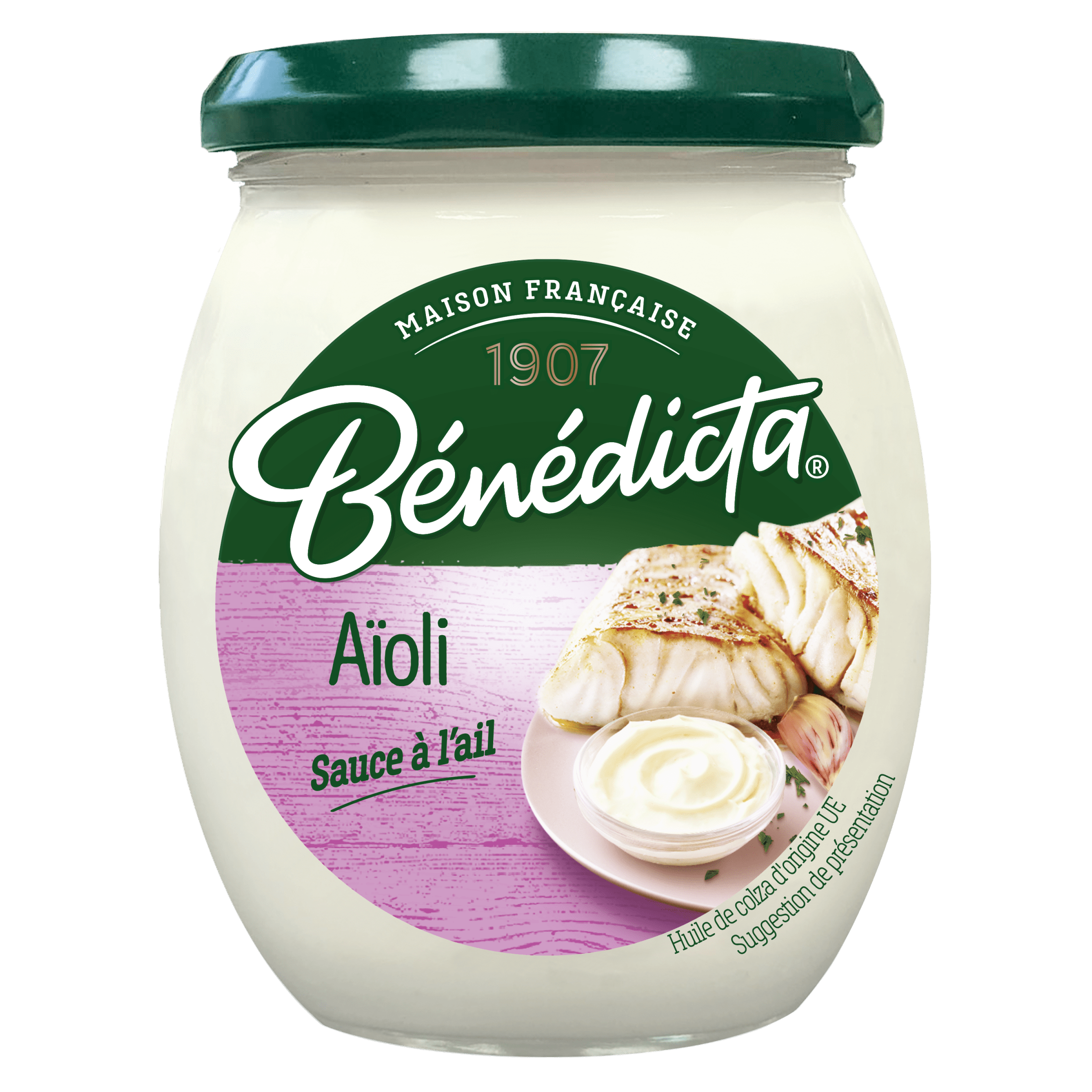 Bénédicta Sauce Aïoli Bocal 260g